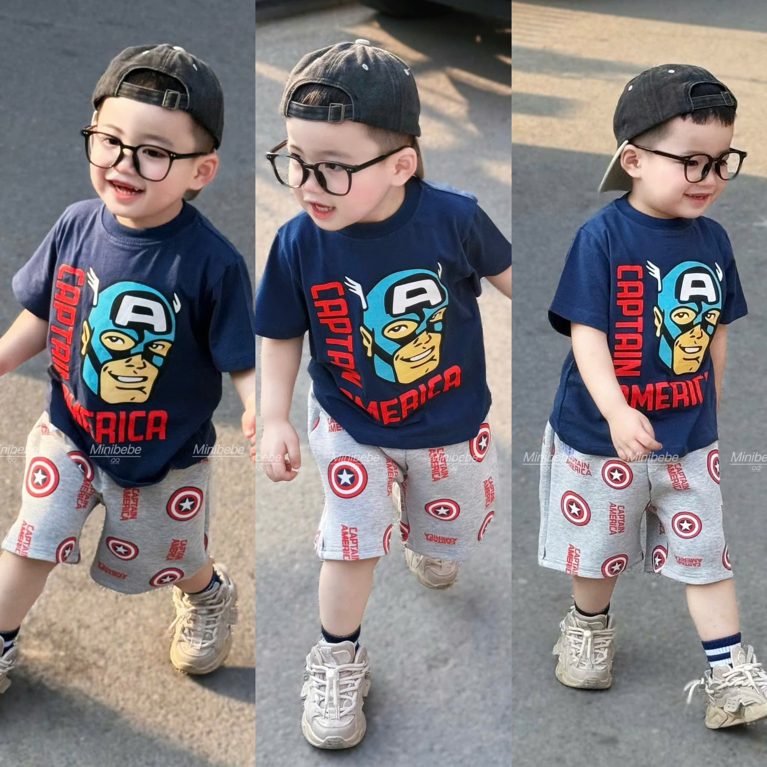 G64 BỘ CỘC SIÊU NHÂN CAPTION AMERICA MÃ 2 - A117.1523