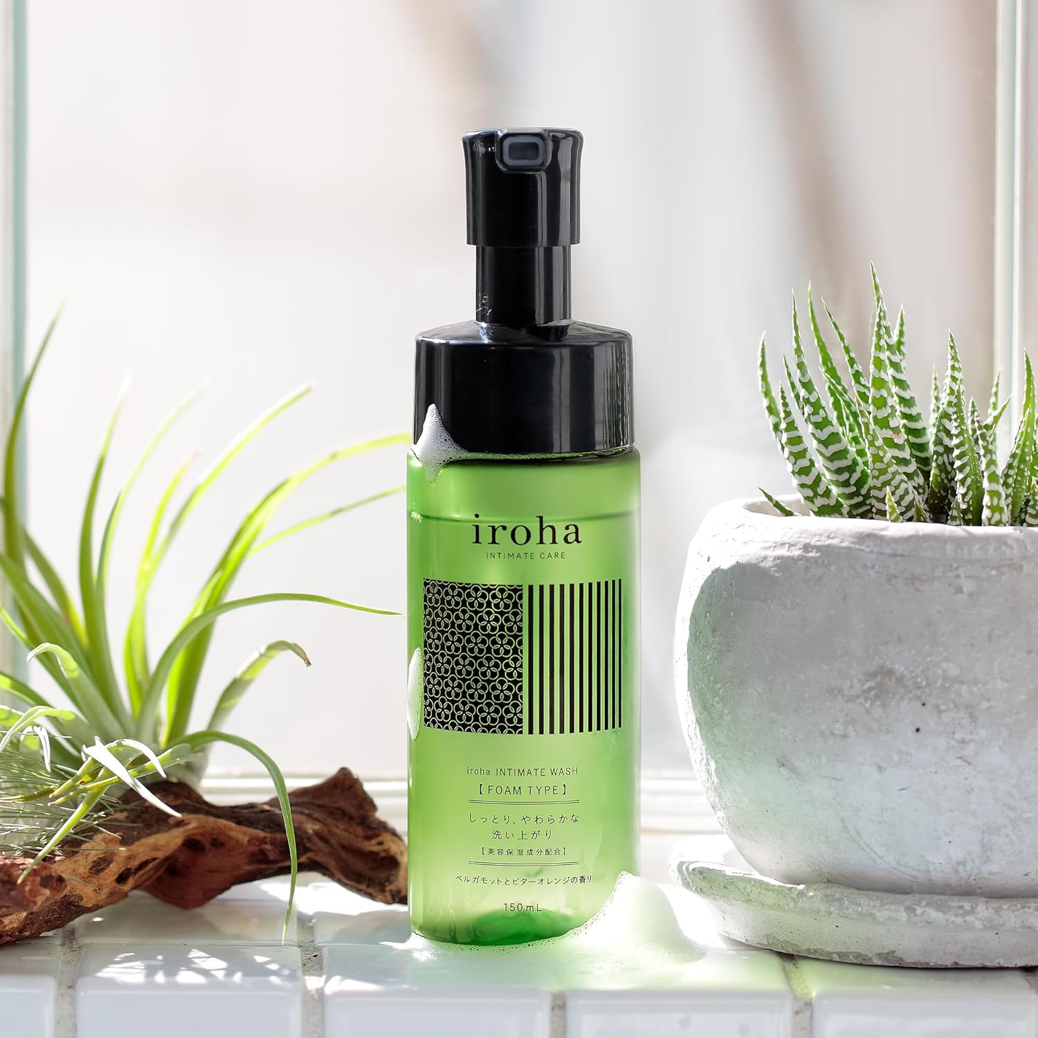 Dung dịch rửa vệ sinh phụ nữ dạng bọt Iroha ( bản Original)_thumbnail_4