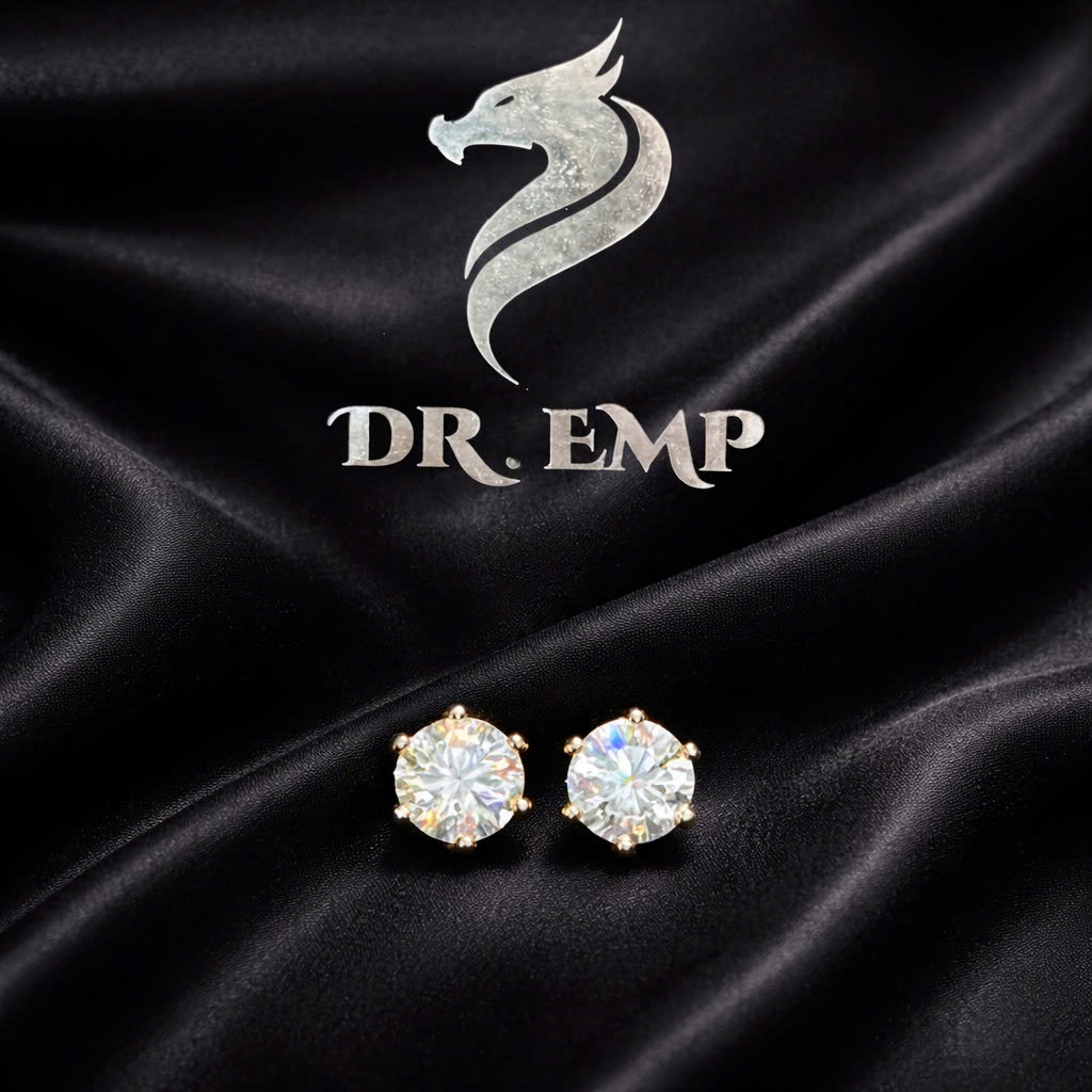 Khuyên tai bạc xi bạch kim kim cương 5mm_thumbnail_4