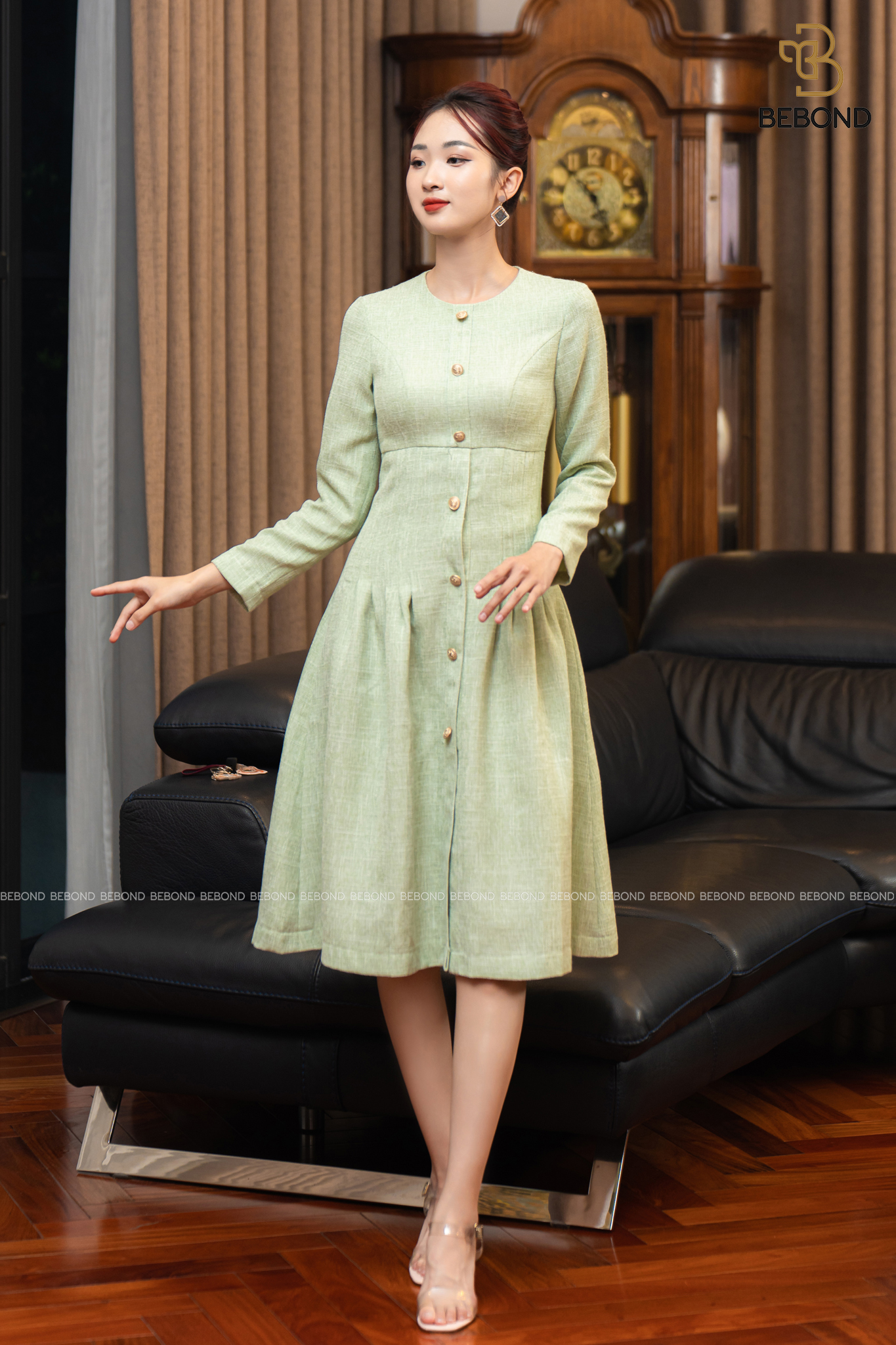 Đầm dạ xước CỐM NON - Joyce Dress