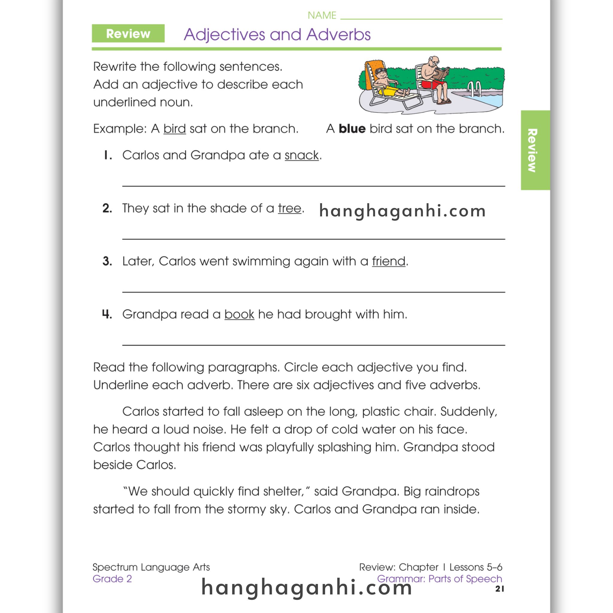 Sách Spectrum Language Arts Workbook Grade 2_thumbnail_14