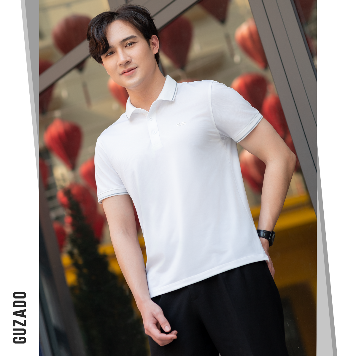 Áo Polo Nam GUZADO BASIC Nam Tính, Sang Trọng, Thanh Lịch GPS204_thumbnail_9