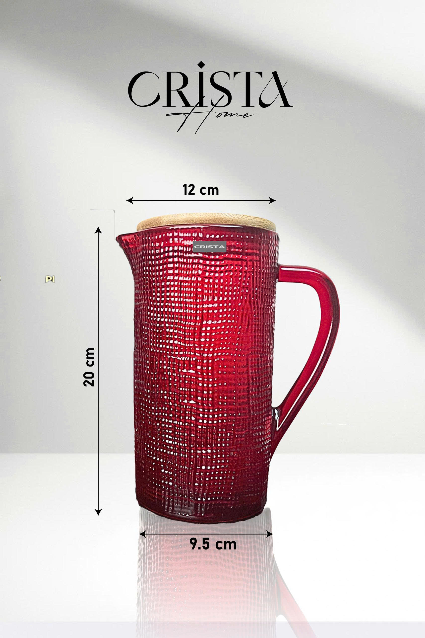 Bình thủy tinh CRISTA HOME vân lưới dập nổi 1000 ml_thumbnail_10