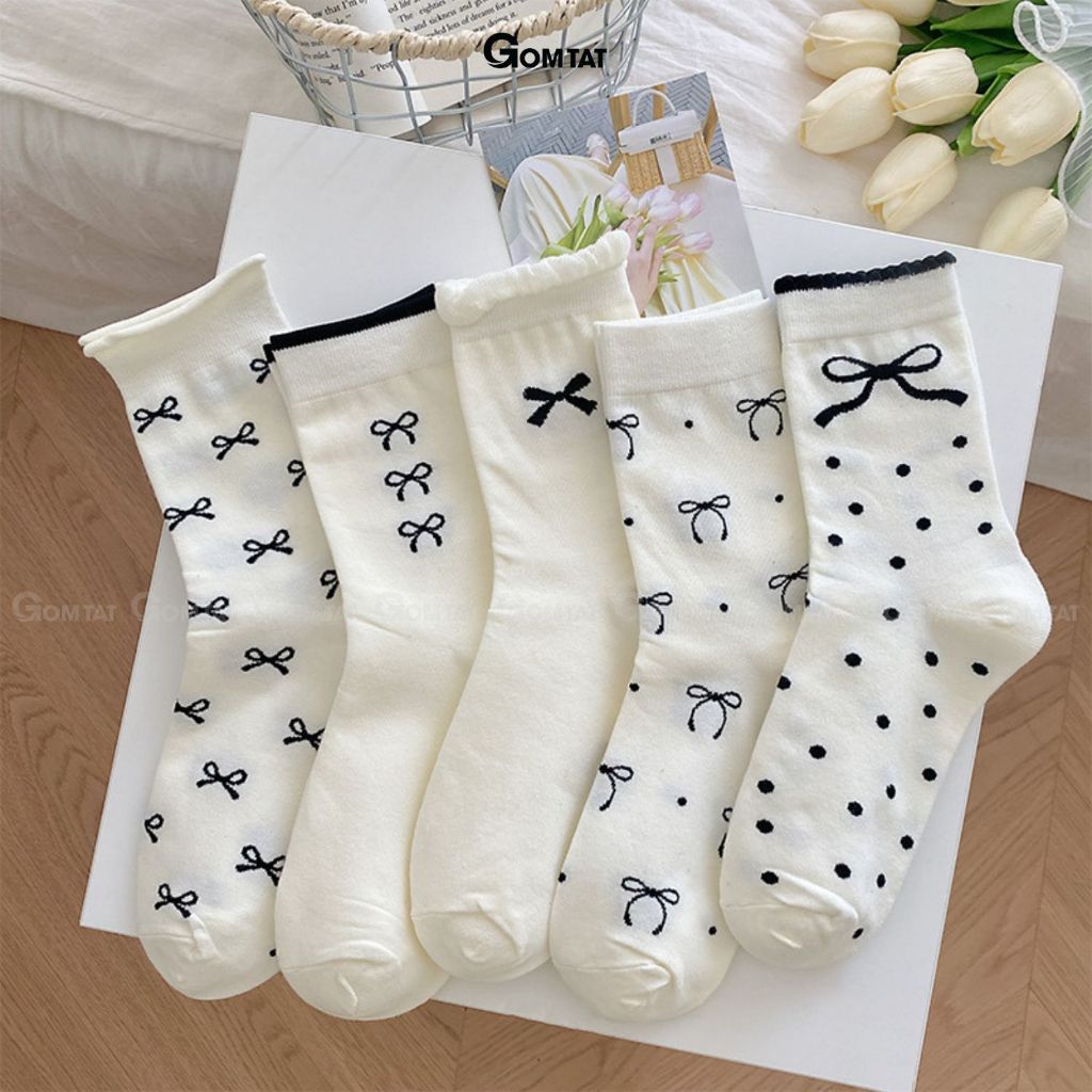 Set 5 đôi tất vớ nữ cổ cao UYE-CBCC_thumbnail_1
