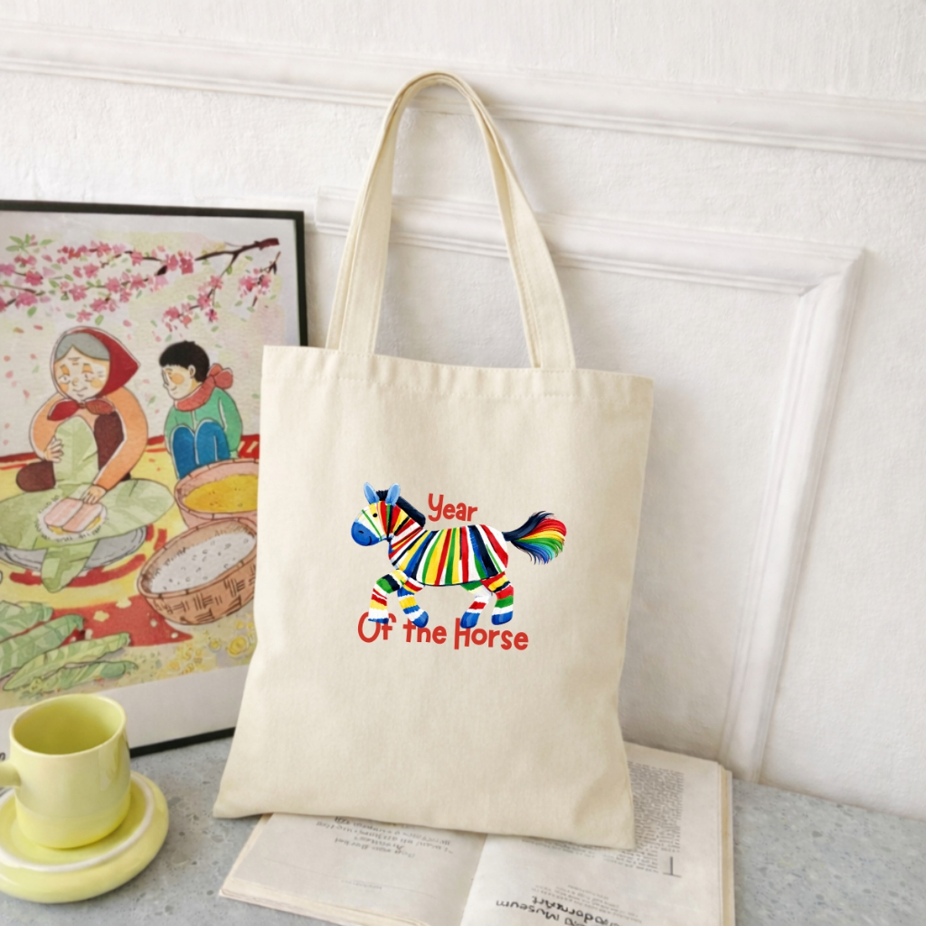 Túi Tote  in hình BST Tết Bính Ngọ 2026  - TOTE33_thumbnail_2