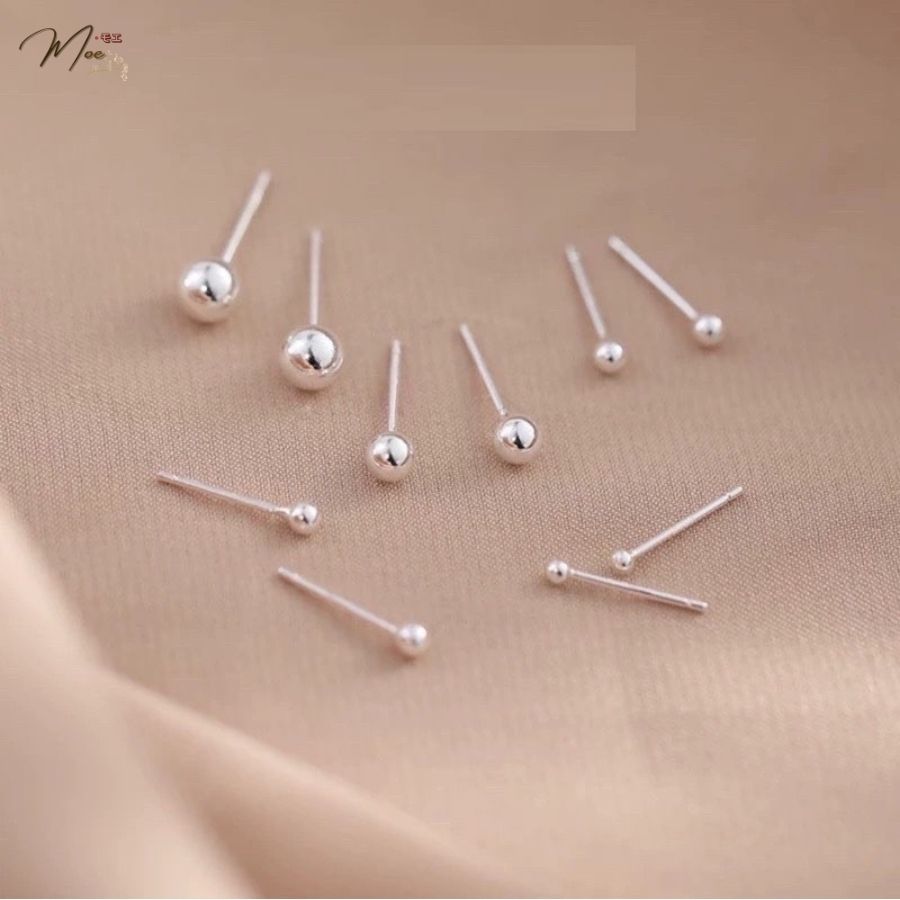 K73 - Khuyên tai nụ bi tròn basic