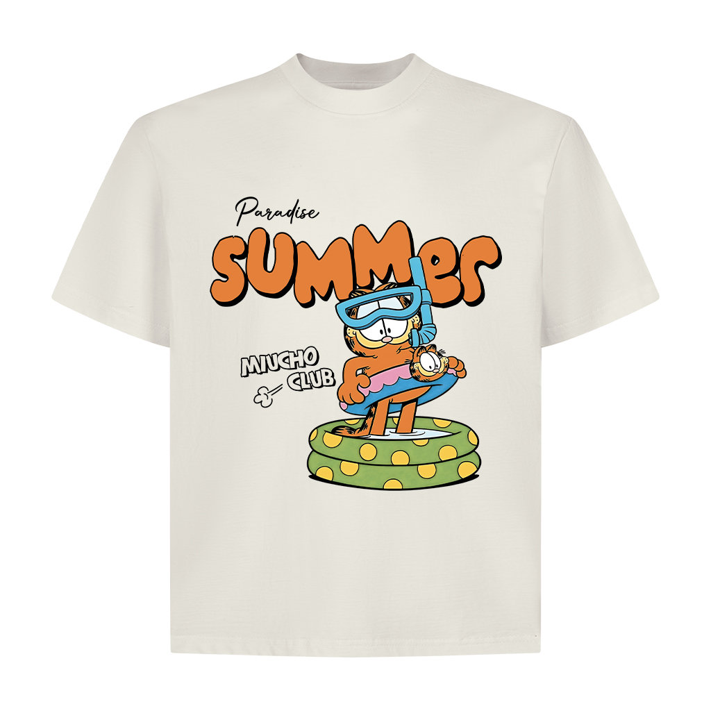 Áo thun boxy hè biển 2270 Miucho chất vải cotton 2 chiều cao cấp dày dặn đứng form in mix_thumbnail_0