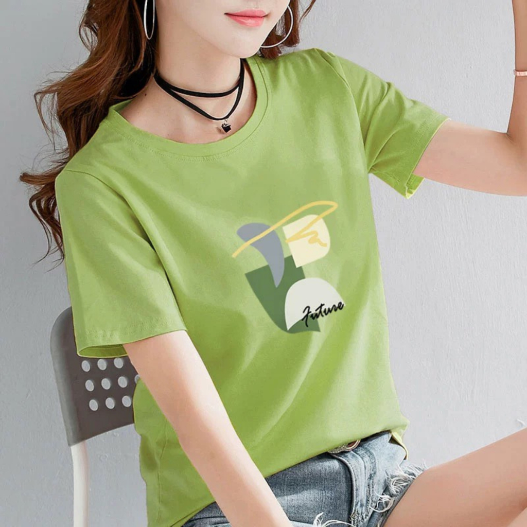 [Form Vừa] Áo phông nữ LOZA dáng suông vừa chất liệu thun cotton 4 chiều mát mẻ - G0148_thumbnail_2