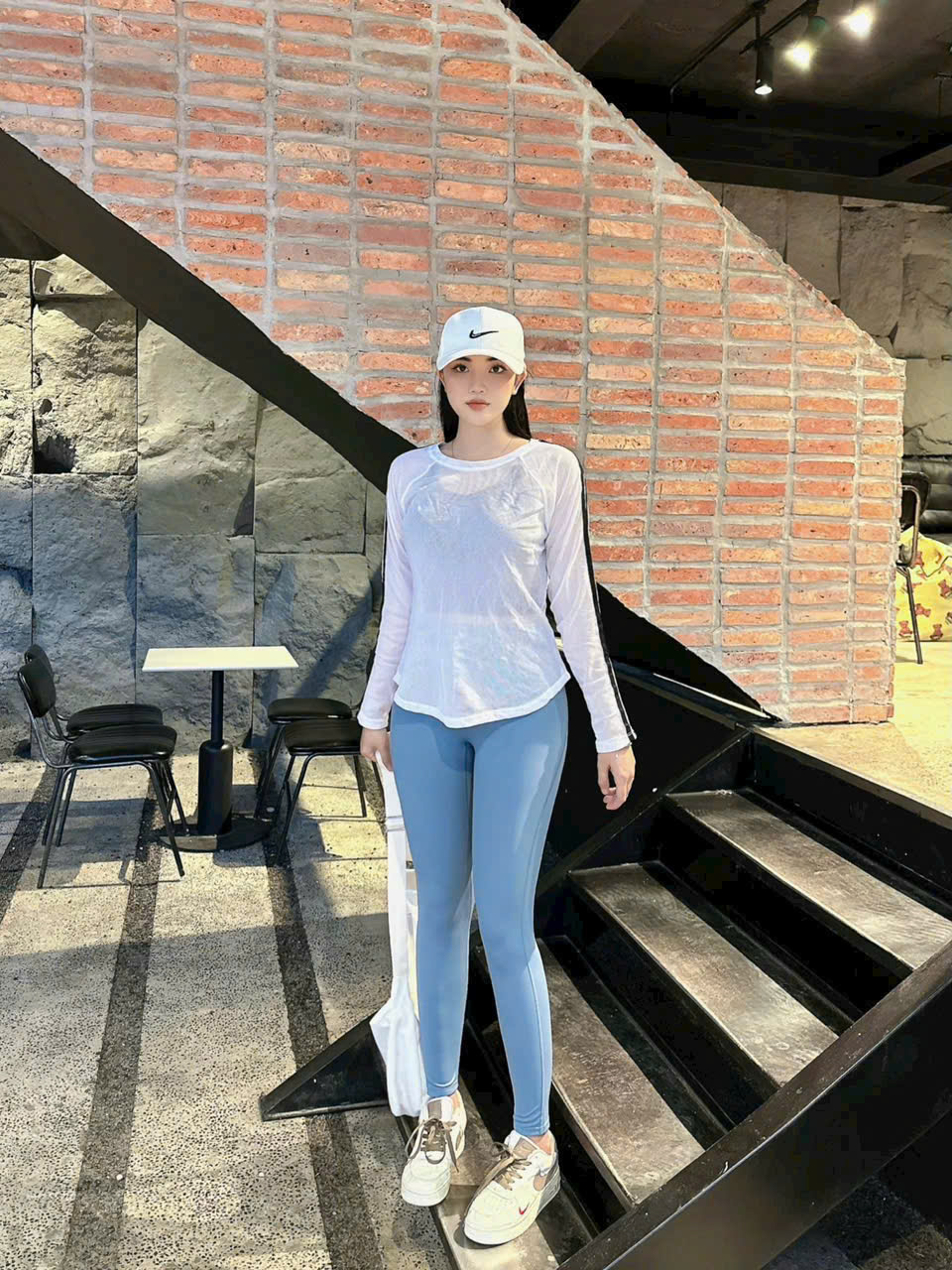 Áo Tank Thể Thao Lưới Tay Dài Phối 3 Sọc_thumbnail_8