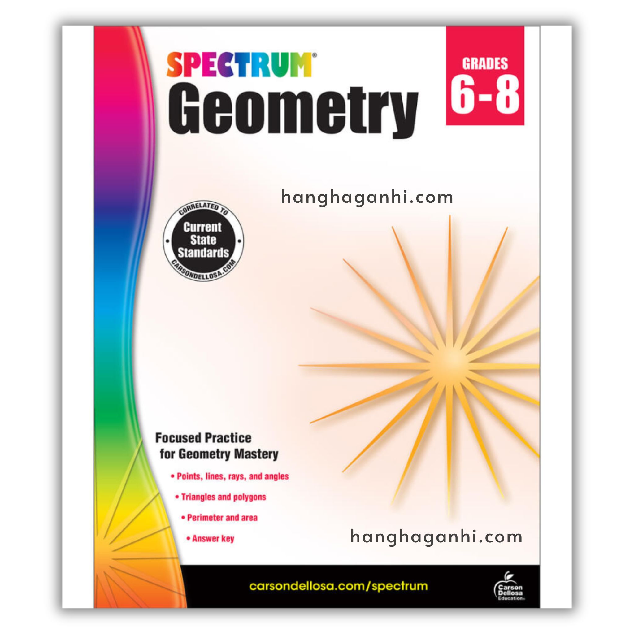 Sách Spectrum Geometry Workbook Grade 6-8_thumbnail_0