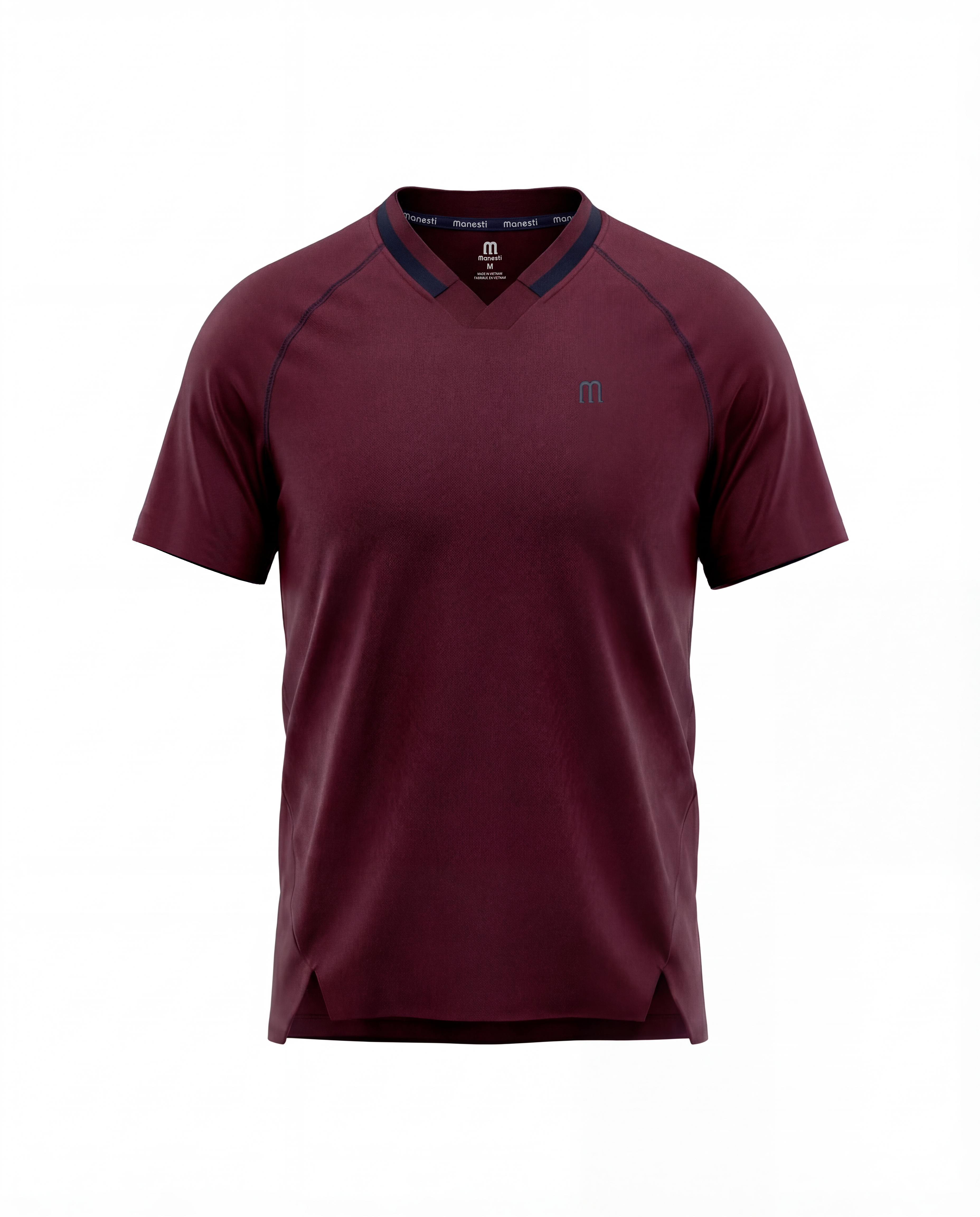 ÁO CỔ TRÒN MANESTI  POLY HỌA TIẾT m VIỀN QUANH CỔ_thumbnail_50