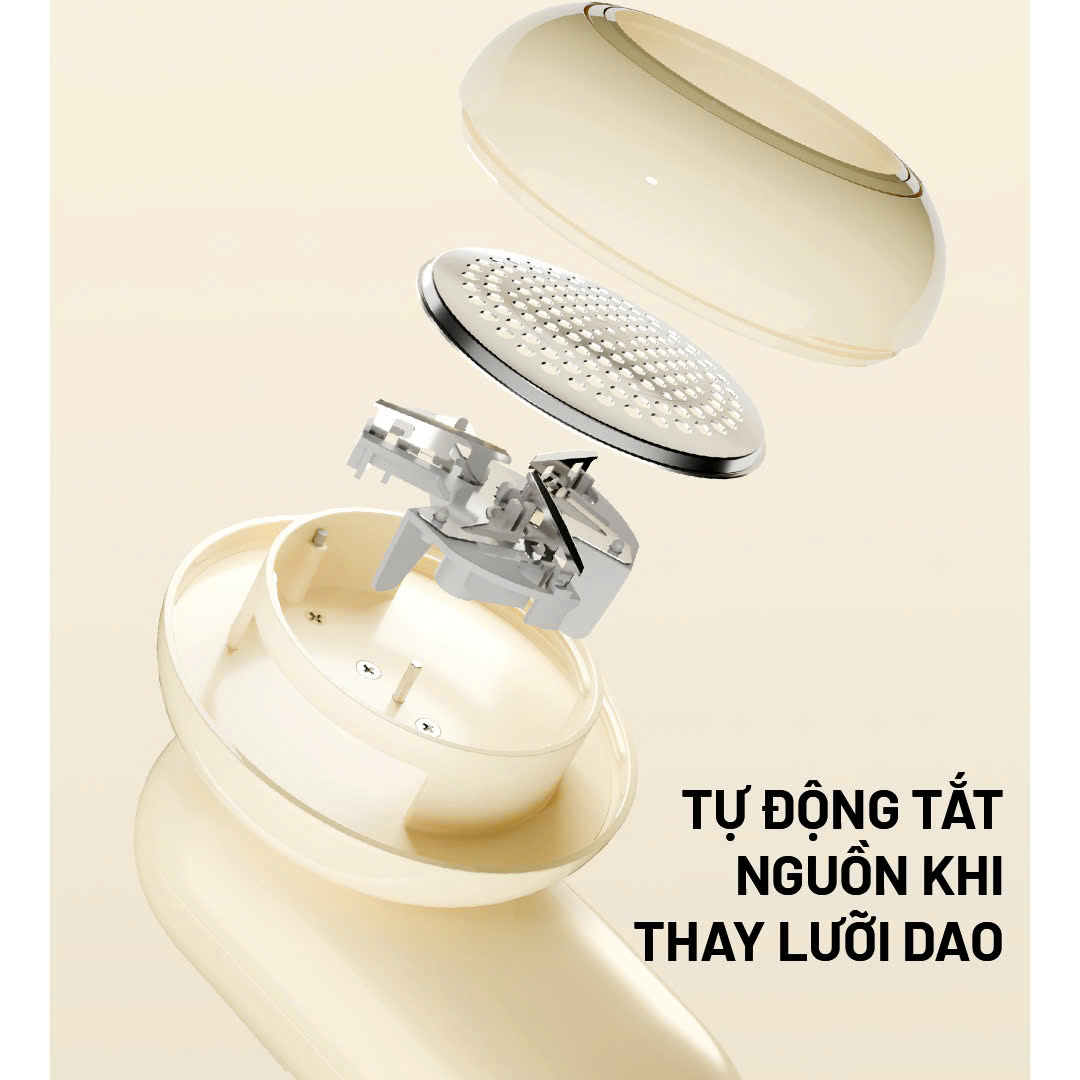 Máy cắt lông quần áo màu vàng LUMIAS C1 (Yellow)