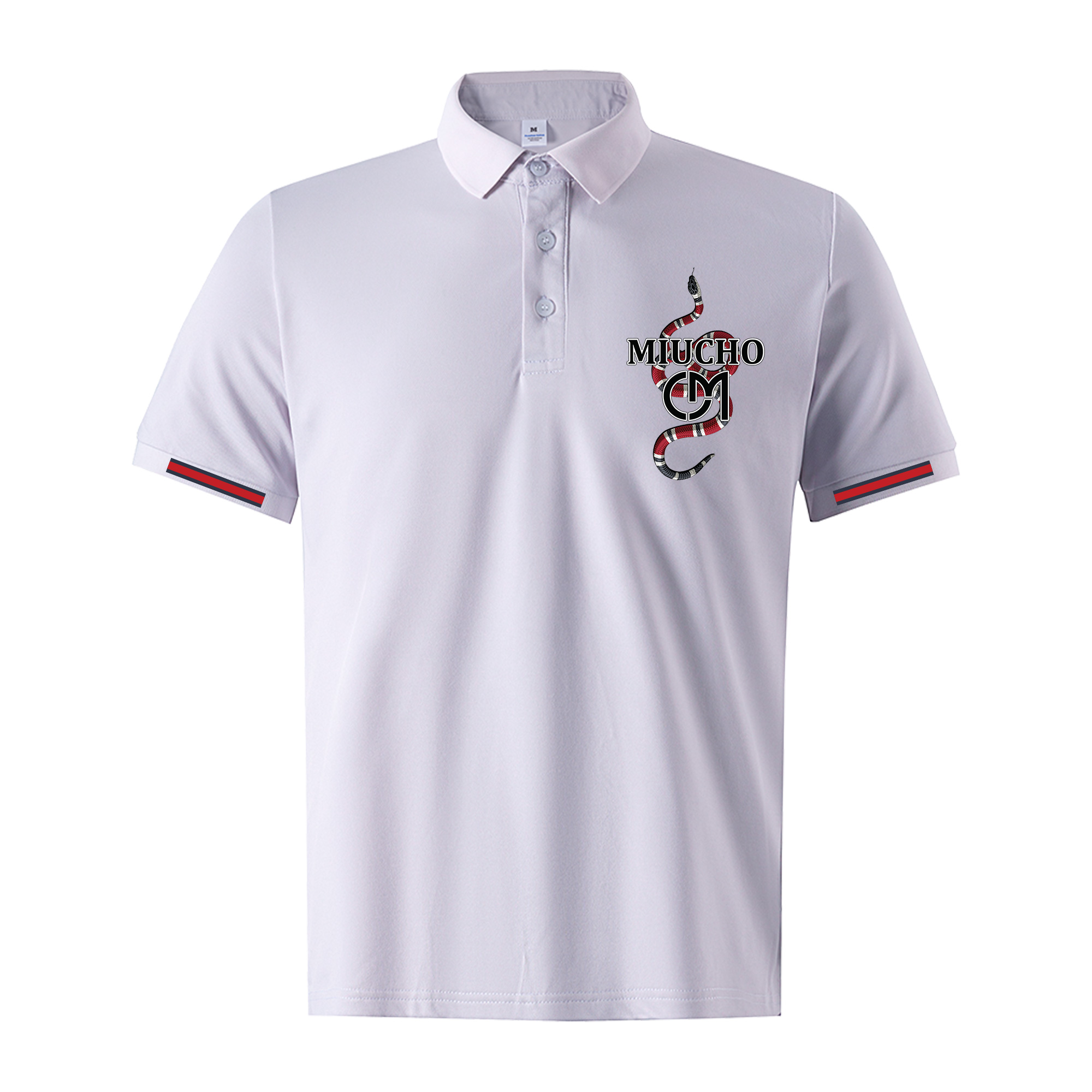 Áo polo nam form vừa 1925 Miucho Iconic vải cá sấu đứng form thoáng mát in basic_thumbnail_9
