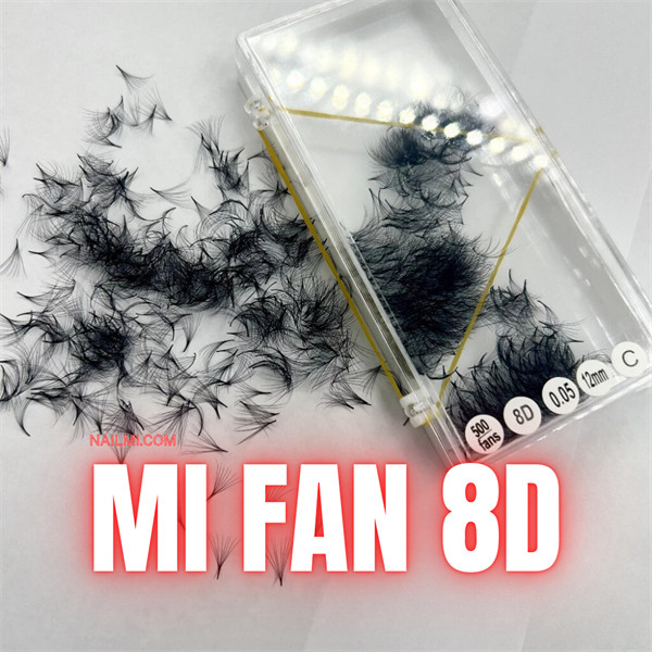Mi Fan 8D 1000 fan đẹp cong C CC D dày 0.07