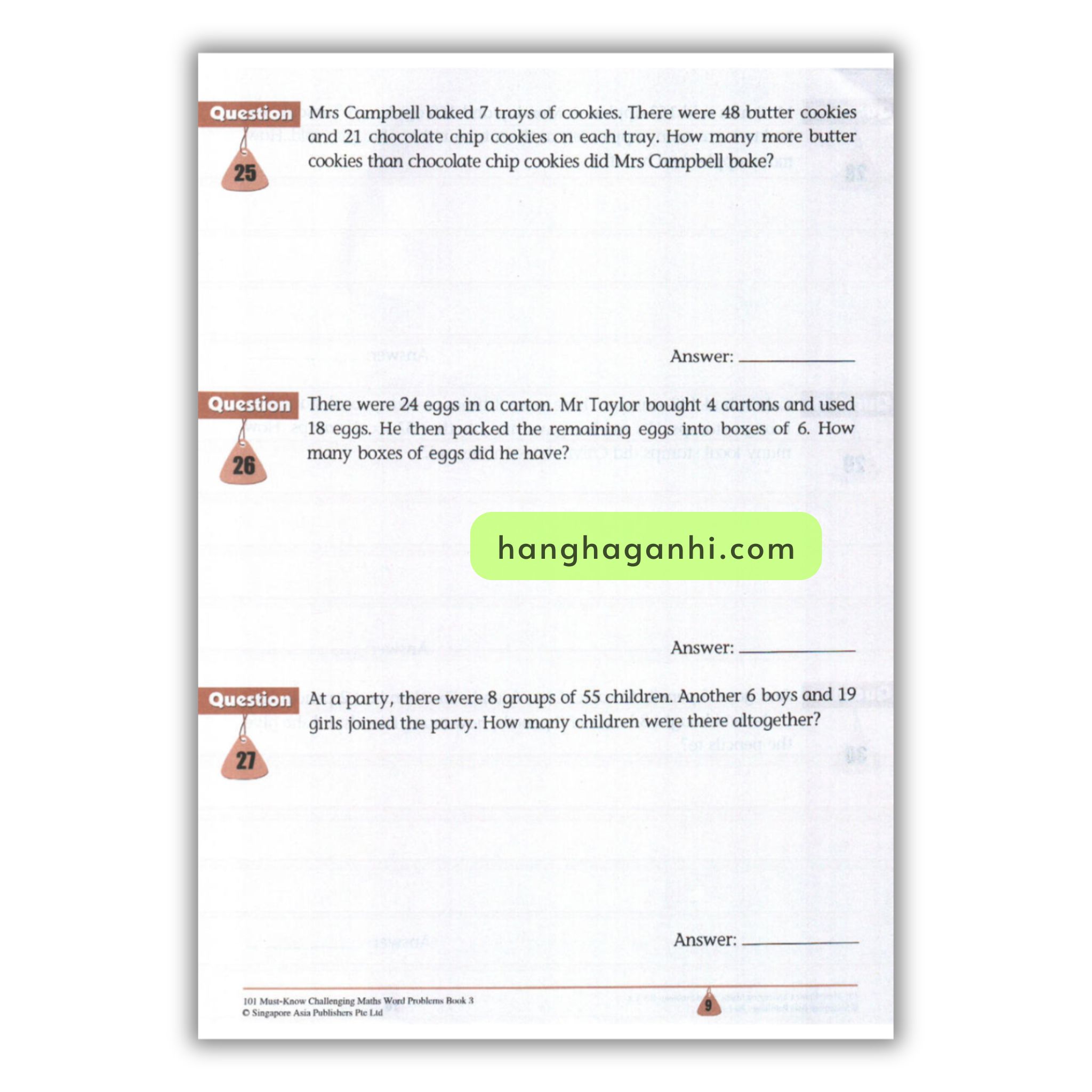 [Sách] 101 Must- Know Challenging Maths Word Problems Book 3_thumbnail_11
