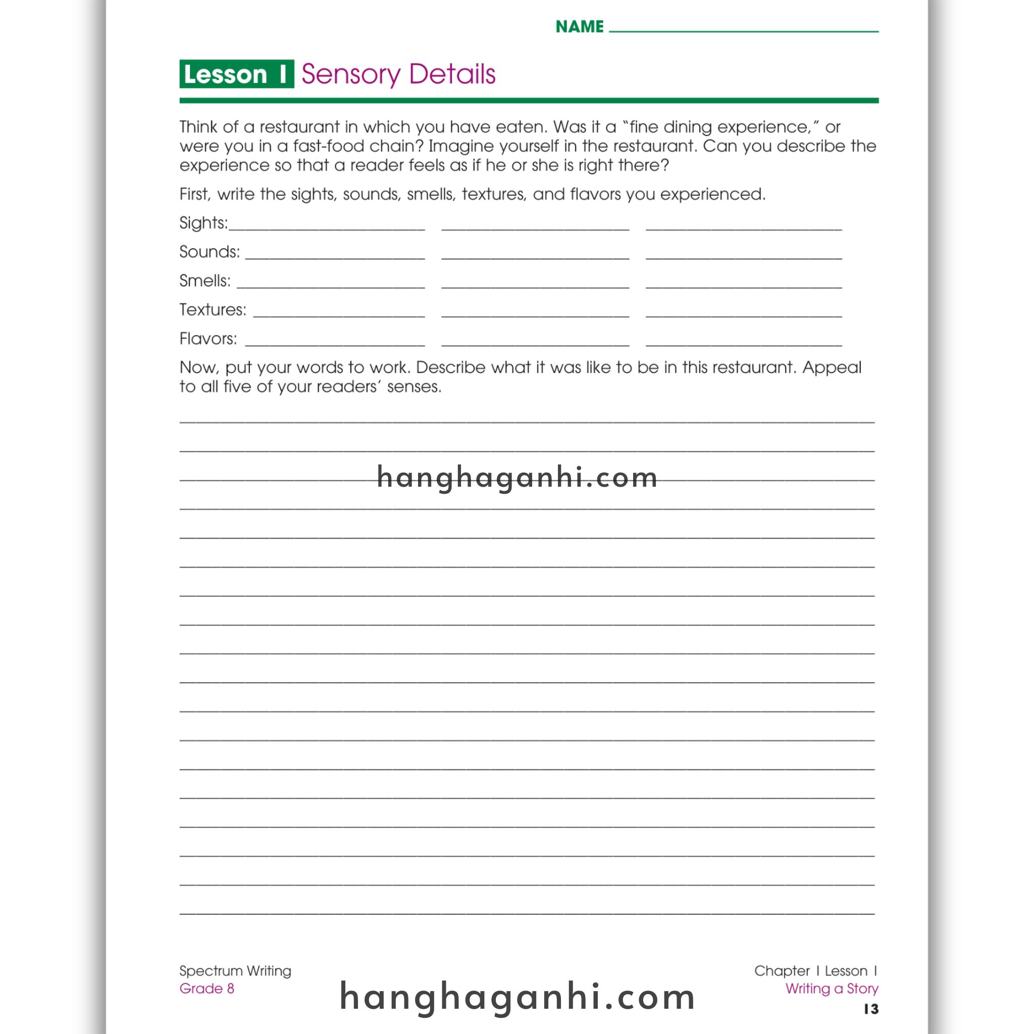 Sách Spectrum Writing Workbook Grade 8_thumbnail_19