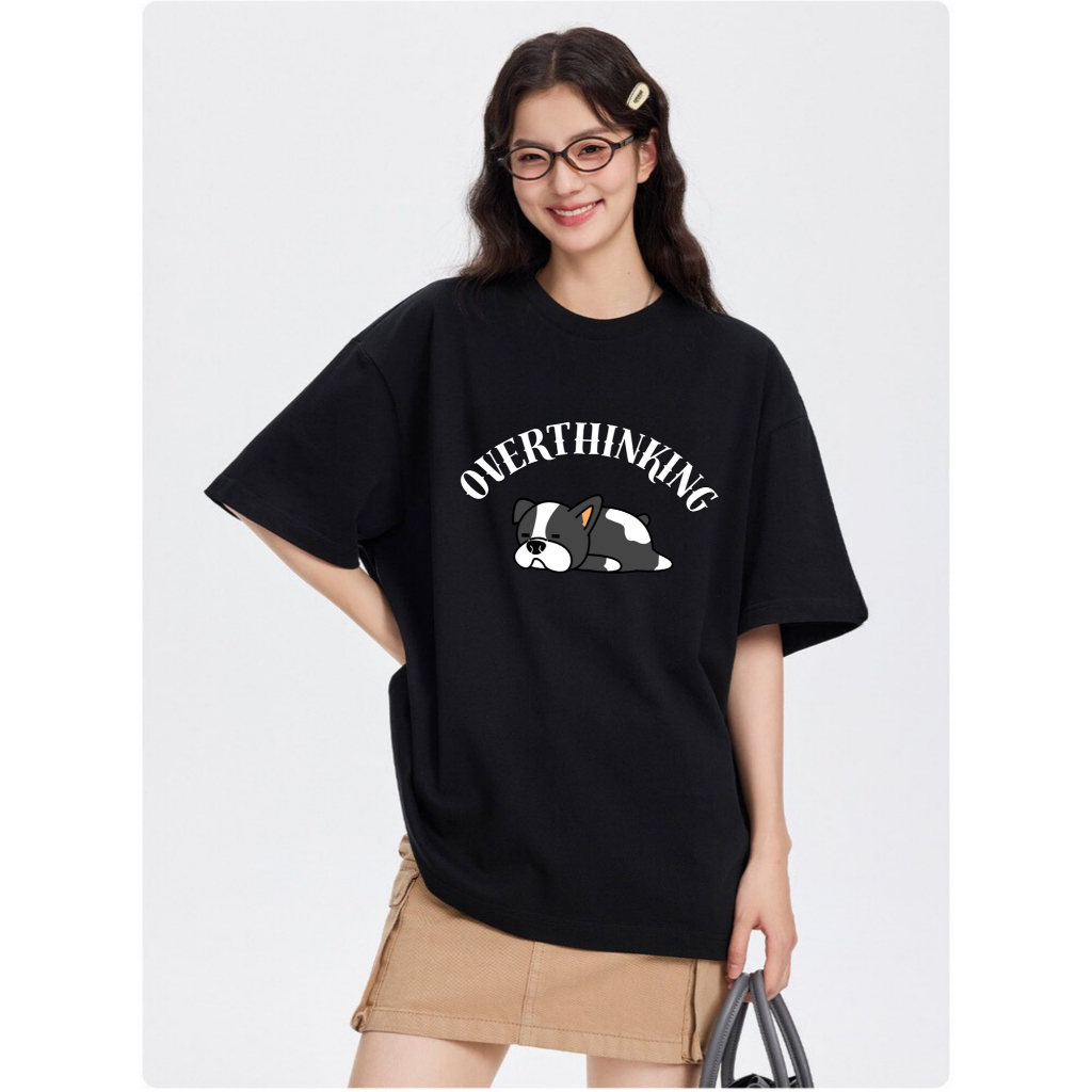 Áo thun local brand 𝐖𝐞 𝐓𝐞𝐞 Overthinking dáng oversize rộng - WU0856_thumbnail_3