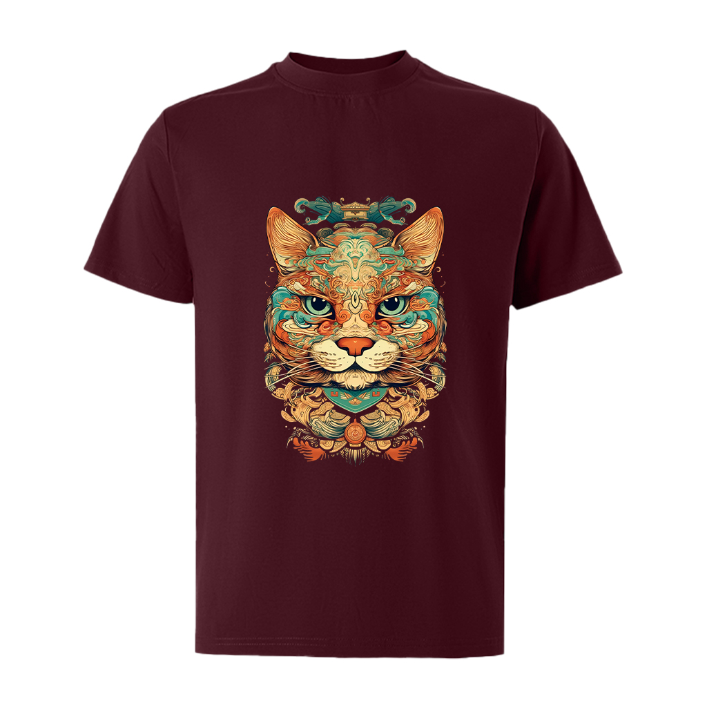 Áo thun nam form rộng 12 con giáp tuổi Mão ATD480 Miucho Iconic cotton cổ tròn in graphic_thumbnail_16