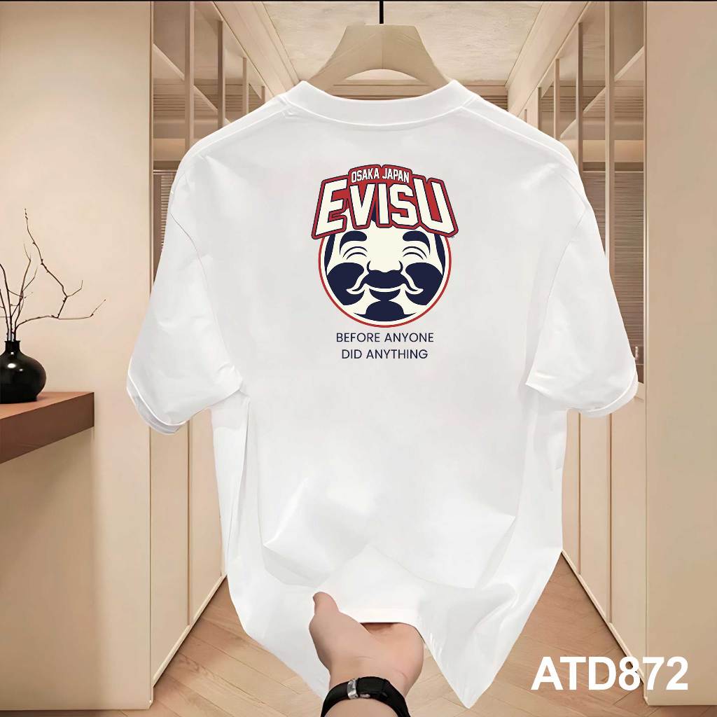 Áo thun Evisu nam form rộng local brand ATD872 Miucho Iconic tay ngắn vải cotton cổ tròn in mix_thumbnail_3