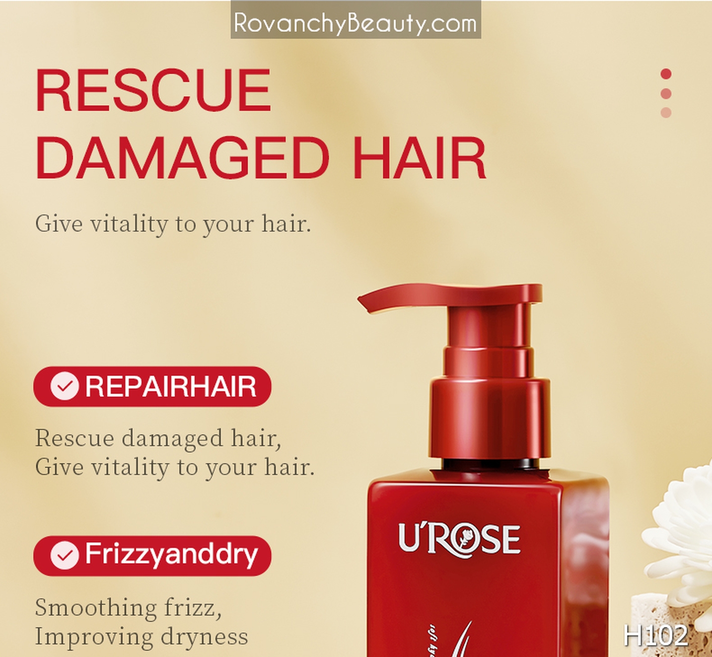 H102  U'ROSE Dưỡng Tóc Mềm Mượt - Tinh Chất Dưỡng Ẩm & Phục Hồi Tóc Hư Tổn 200ml_thumbnail_14