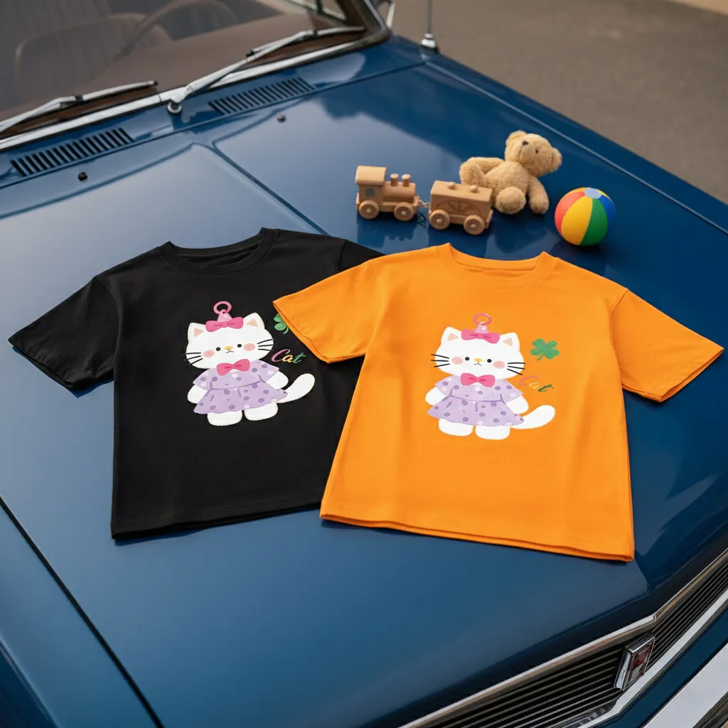 Áo thun bé gái Mèo con cute Kado 3145_thumbnail_6