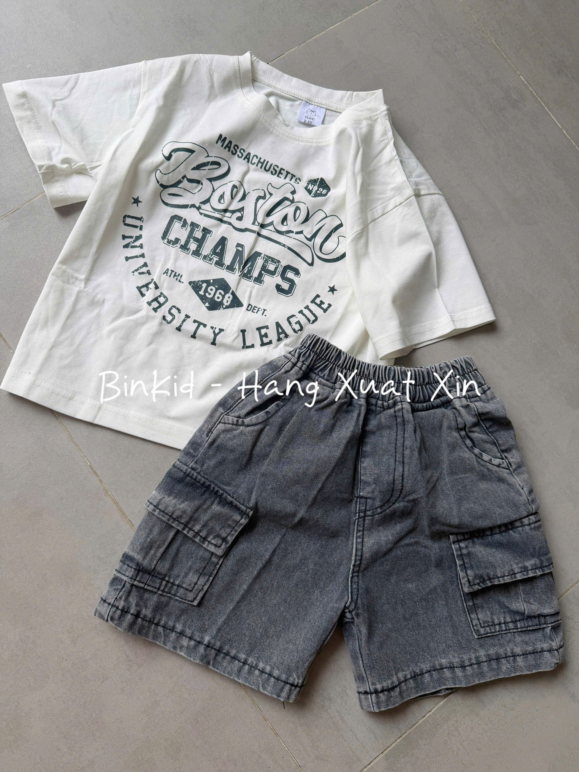 S57 SET BỘ ÁO TRẮNG QUẦN XÁM (MUA 2 GIẢM 10K/BỘ)