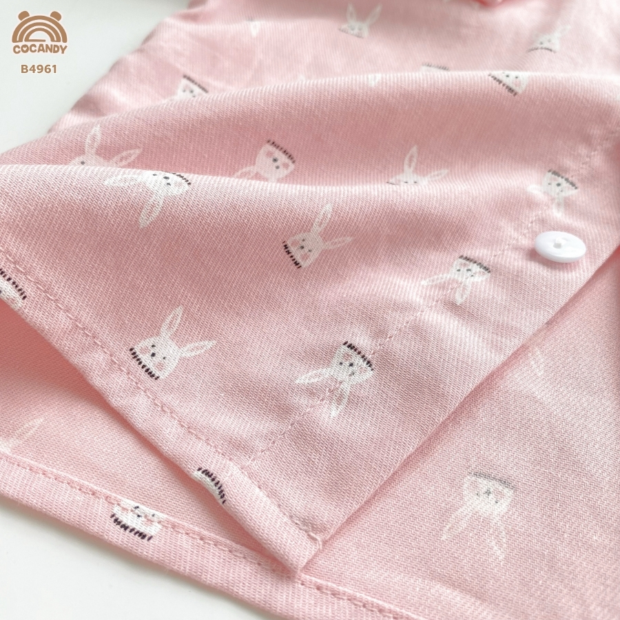 Bộ dài HỒNG pijama họa tiết thỏ_thumbnail_7