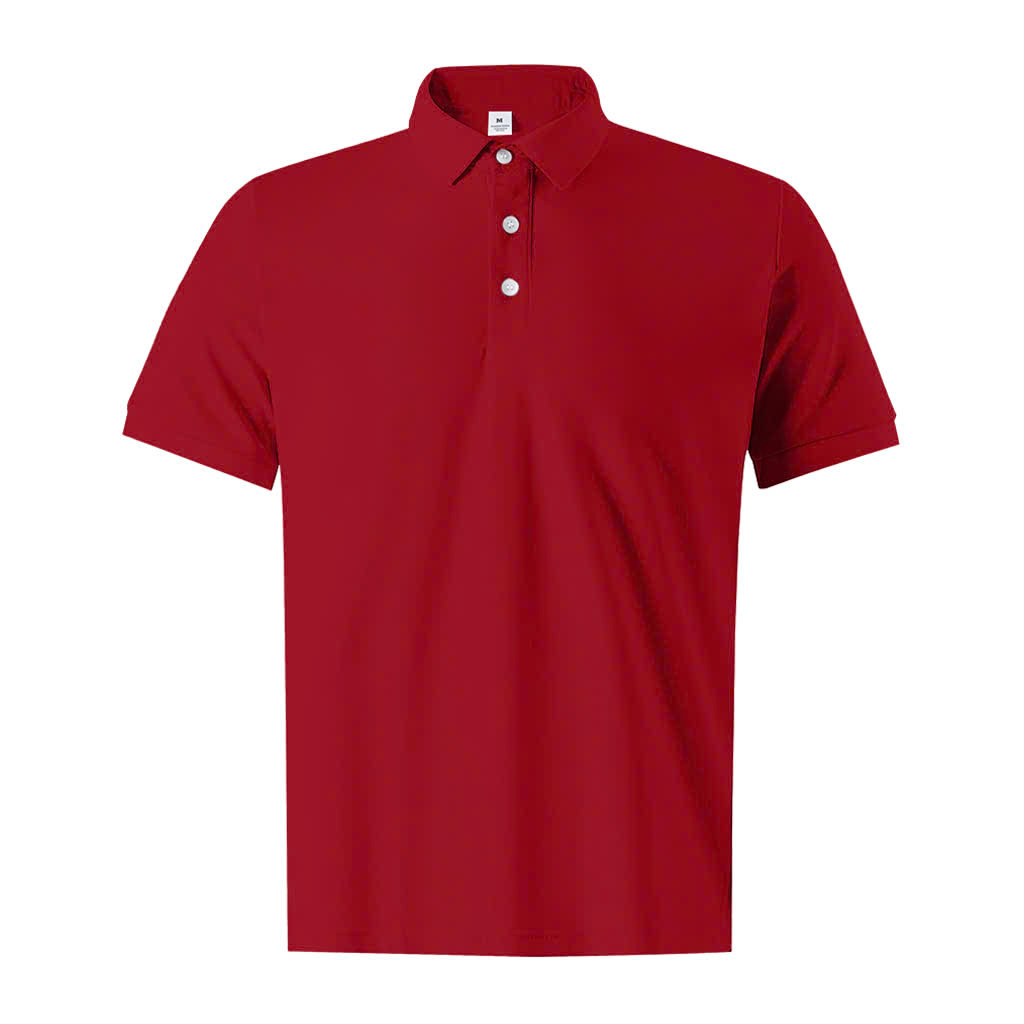 Áo polo nam trơn form vừa PLCST01 vải cá sấu poly cổ trụ thoáng mát Miucho Iconic_thumbnail_16