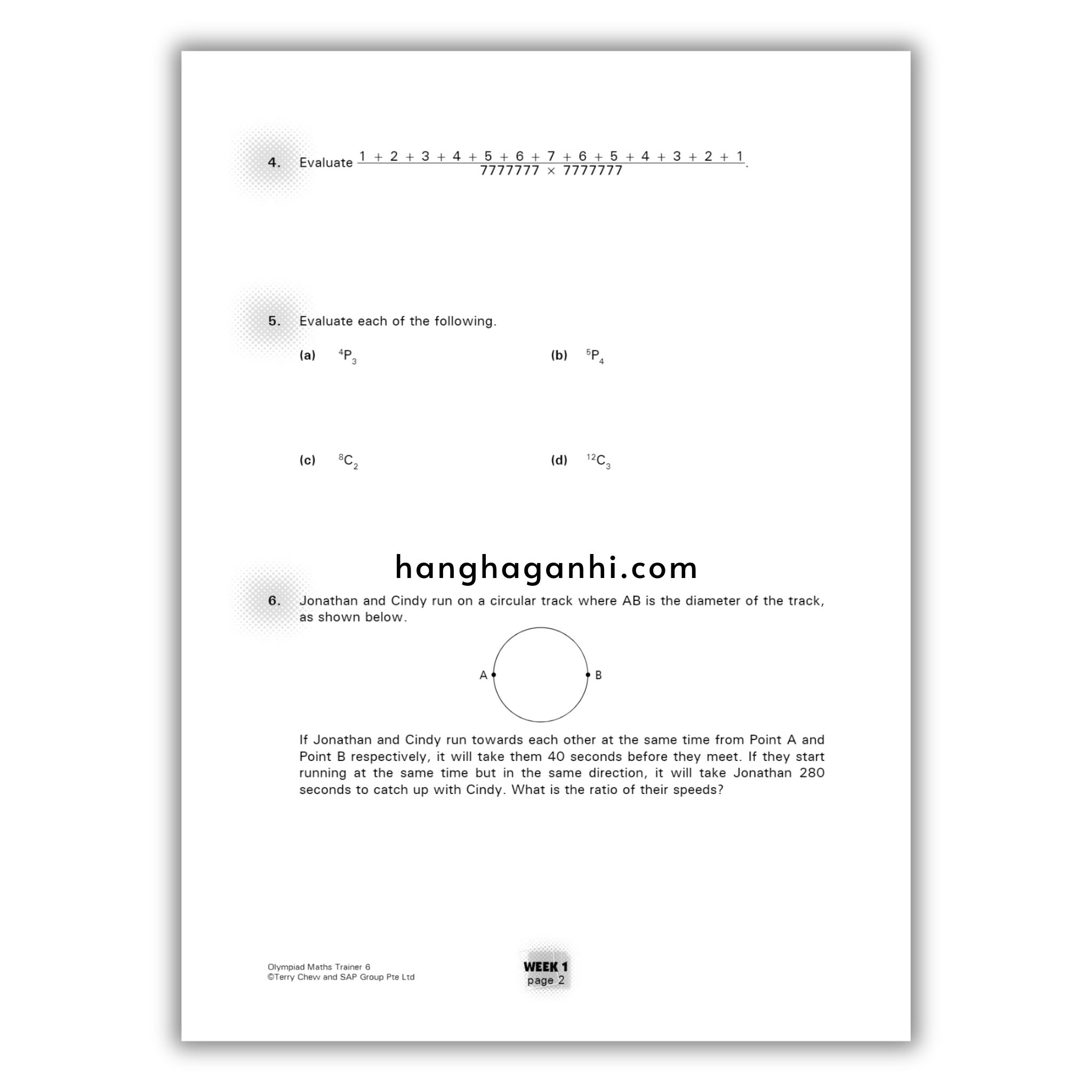Olympiad Maths Trainer level 6- Sách Toán Tiếng Anh Singapore cho bé lớp 6_thumbnail_5