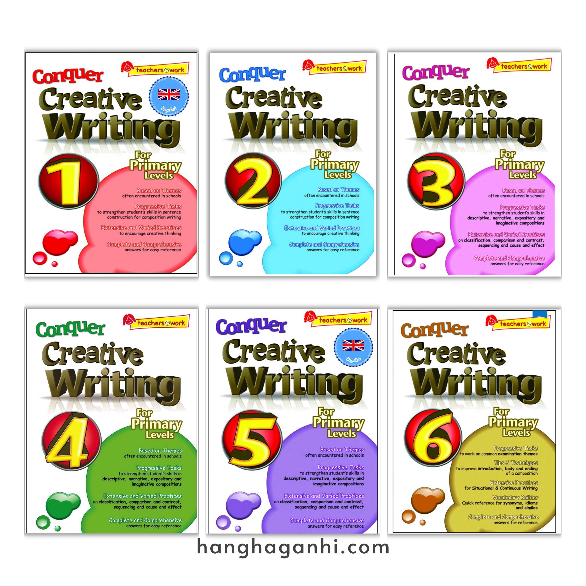 Bộ sách Conquer Creative Writing -6 cuốn