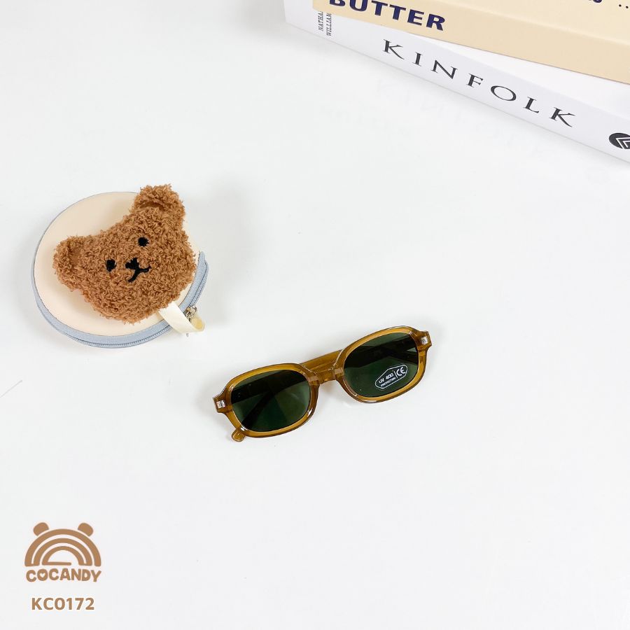 Kính COCANDY NÂU cafe mắt XANH + hộp gấu tròn_thumbnail_0