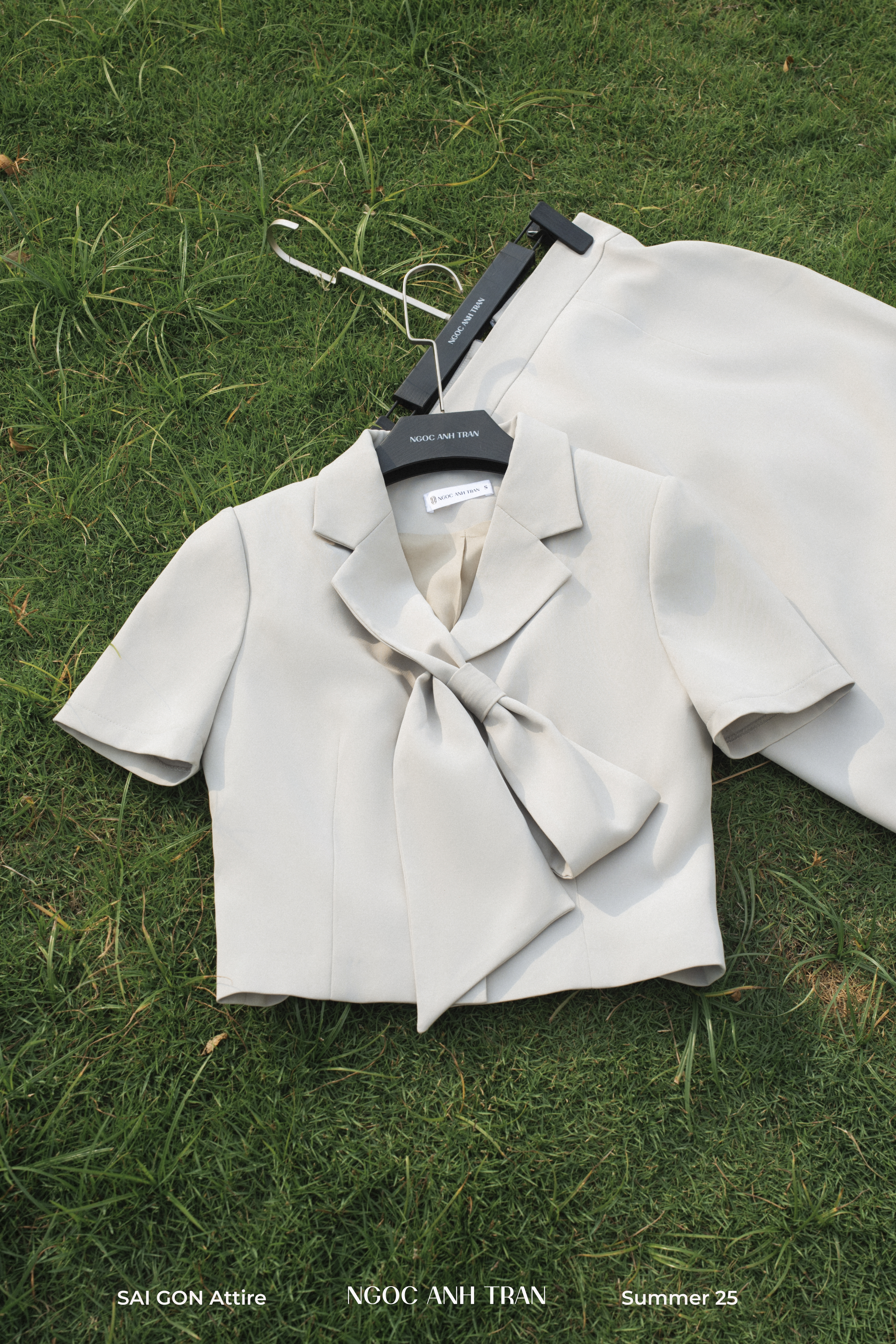 Set A174 - Set áo kiểu bản nơ to kèm chân váy_thumbnail_4