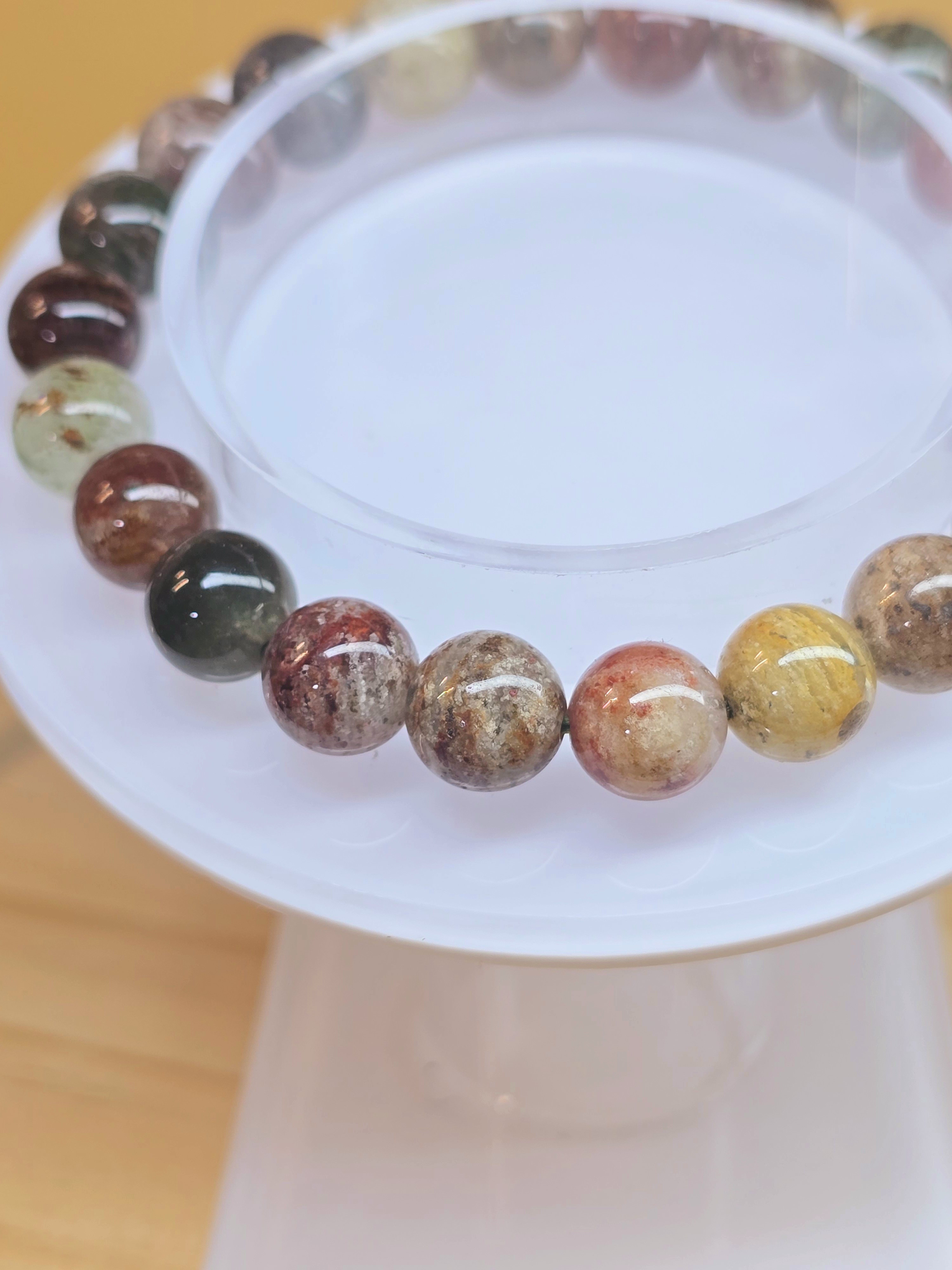 Vòng Tay Thạch Anh Ưu Linh 4 Mùa Garden Quartz / Lodolite