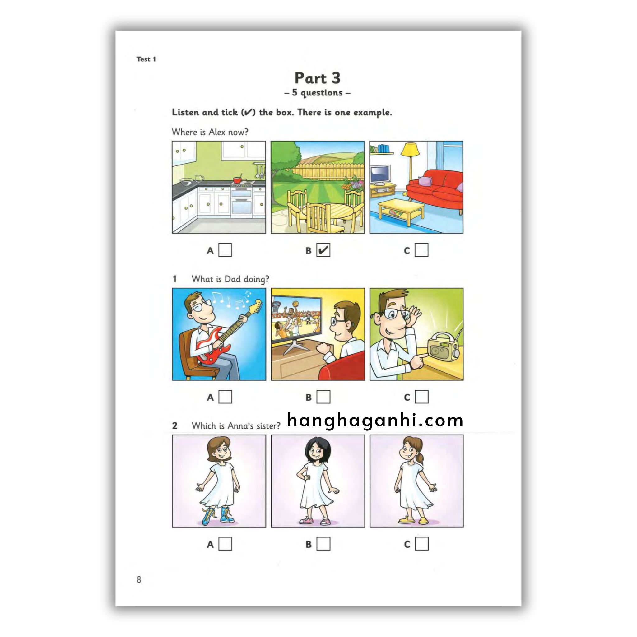 Cambridge English Starters 2 For Revised Exam From 2018 Student’s Book, BẢN ĐẸP, Flashcard cắt rời tương tác, kèm hướng dẫn học_thumbnail_12