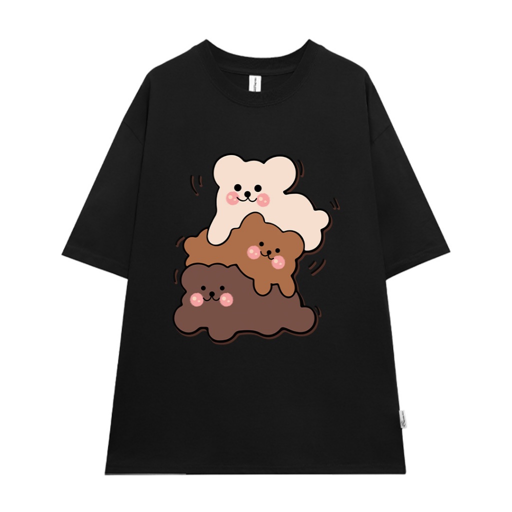 Áo phông local brand unisex ATD1190 Miucho tay ngắn vải cotton thoáng mát cổ tròn in mix_thumbnail_10