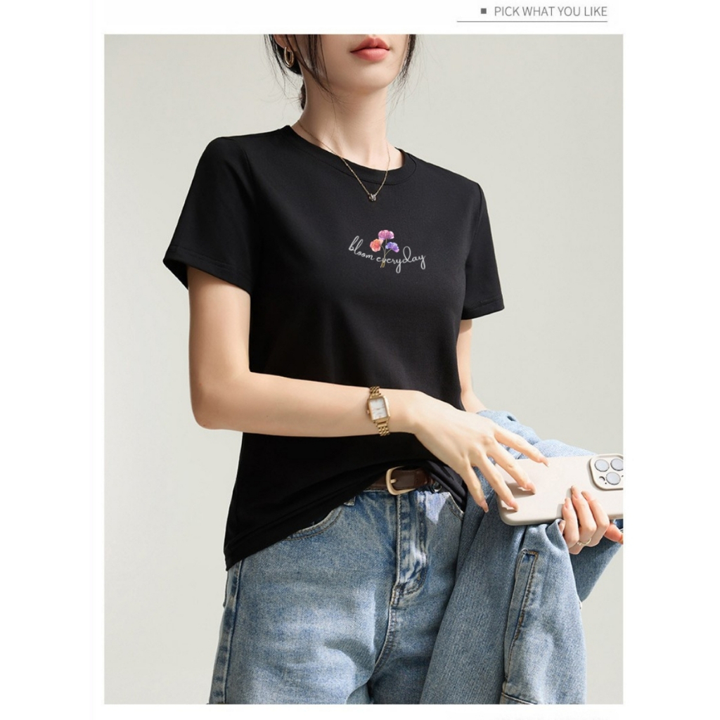 [Form vừa] Áo phông nữ 𝐋𝐎𝐙𝐀 