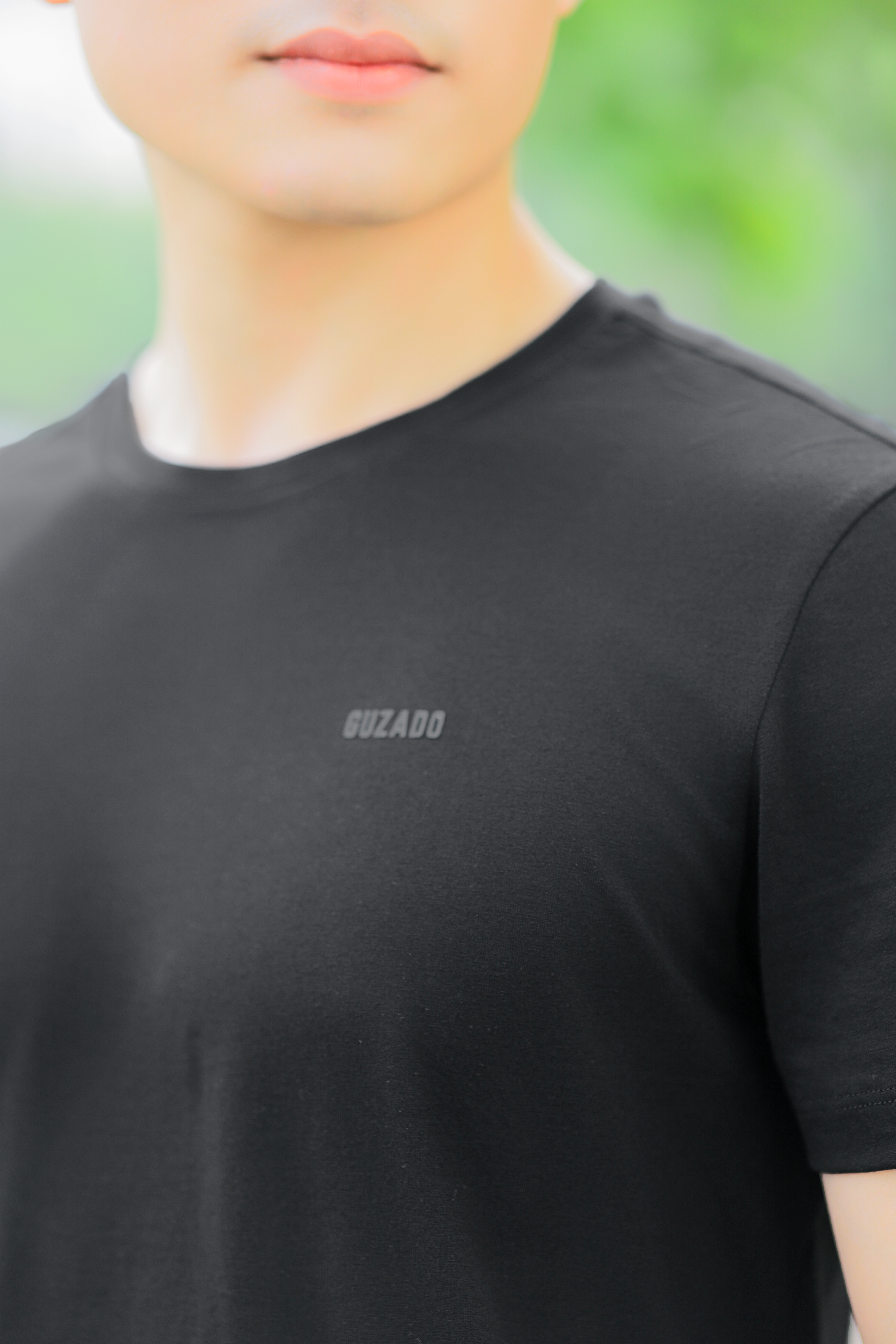 Đồ Bộ Guzado Áo Cotton Kết Hợp Quần Gió Basic  BTS03_thumbnail_5