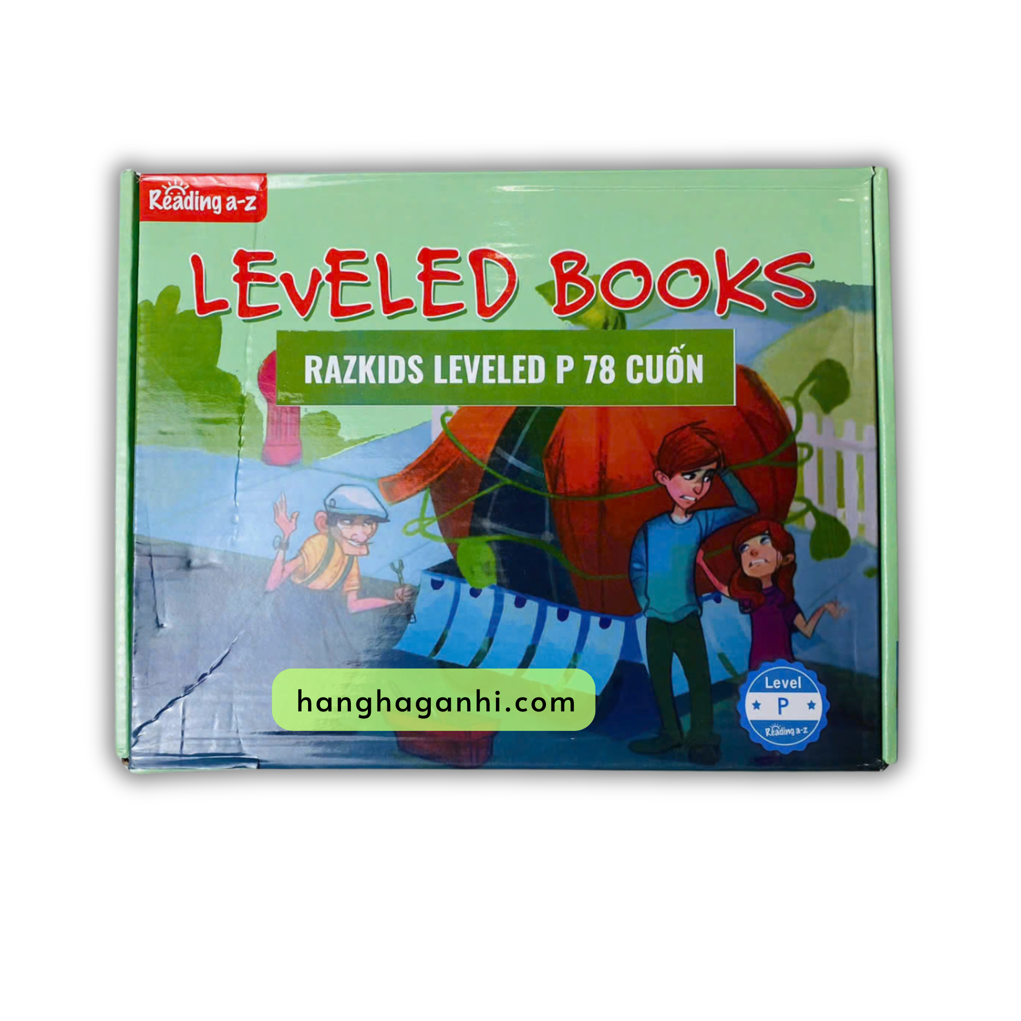 Razkids nhập bản in rời level P 78 quyển nguyên hộp kèm file nghe