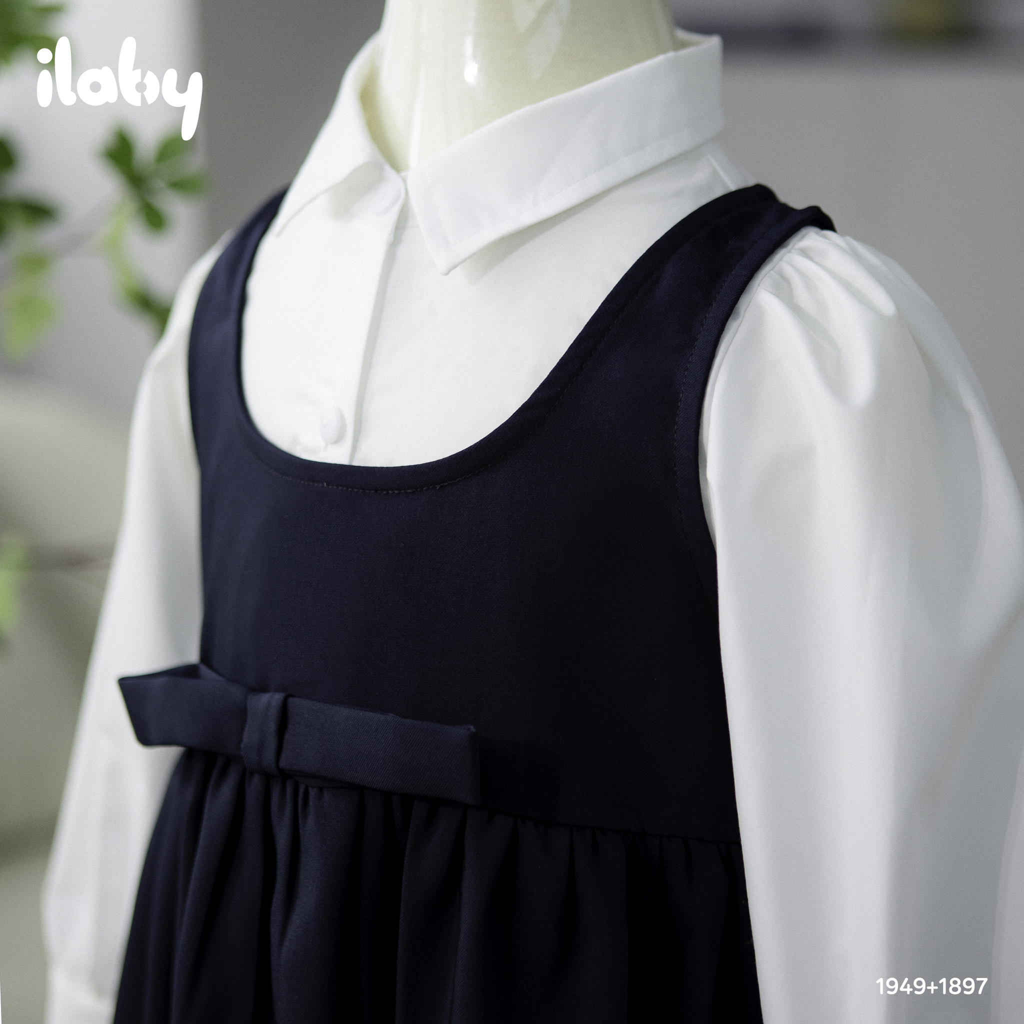 Áo sơ mi dài tay basic bé gái_thumbnail_2