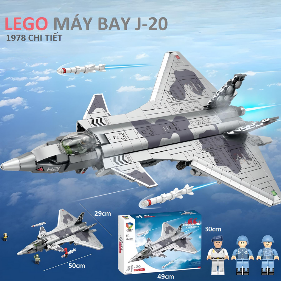 LEGO Đồ chơi lắp ghép 𝐌𝐚́𝐲 𝐛𝐚𝐲 𝐜𝐡𝐢𝐞̂́𝐧 đ𝐚̂́𝐮 2.000 chi tiết_thumbnail_9