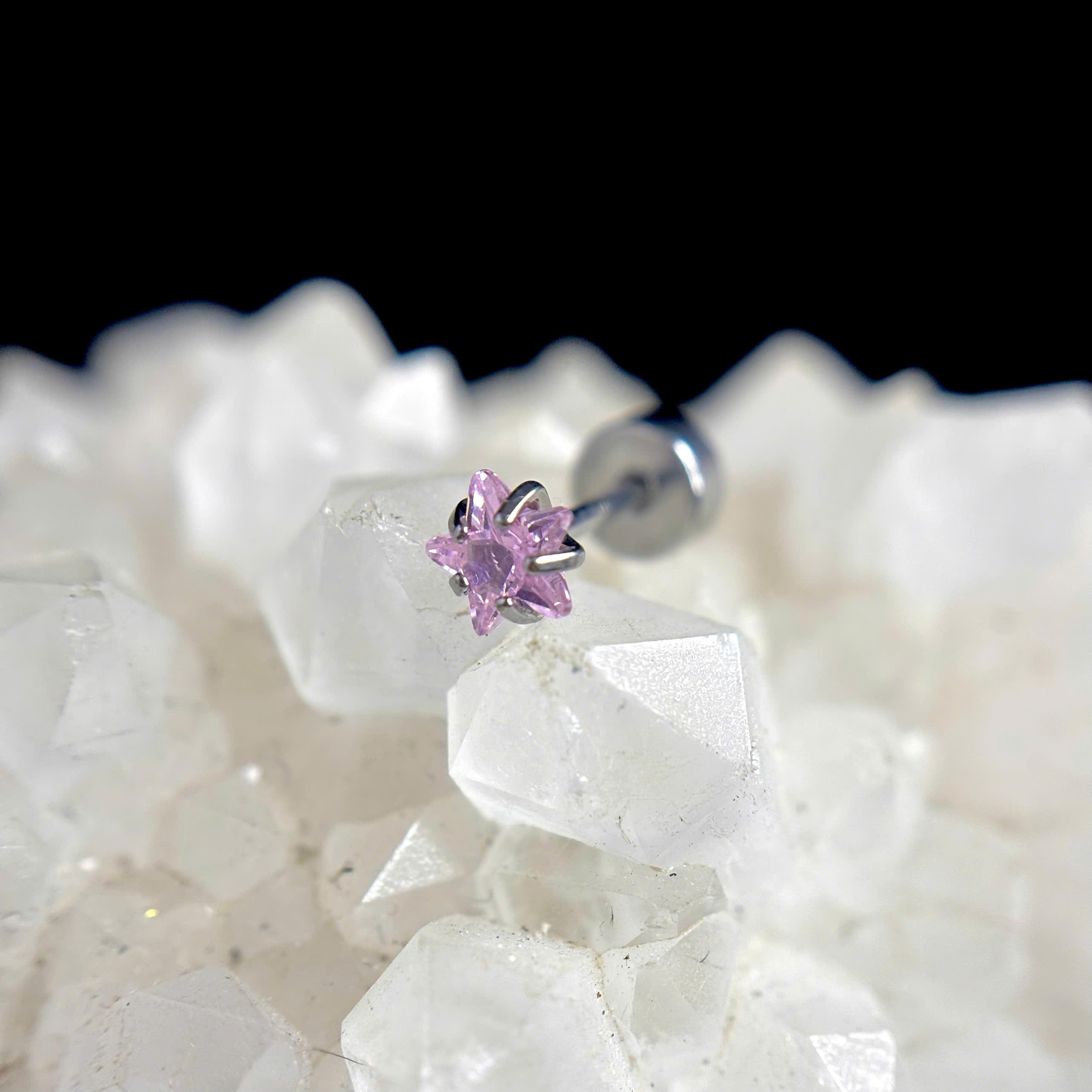 Khuyên kiểu kim cương sao hồng nhạt 4mm_thumbnail_3