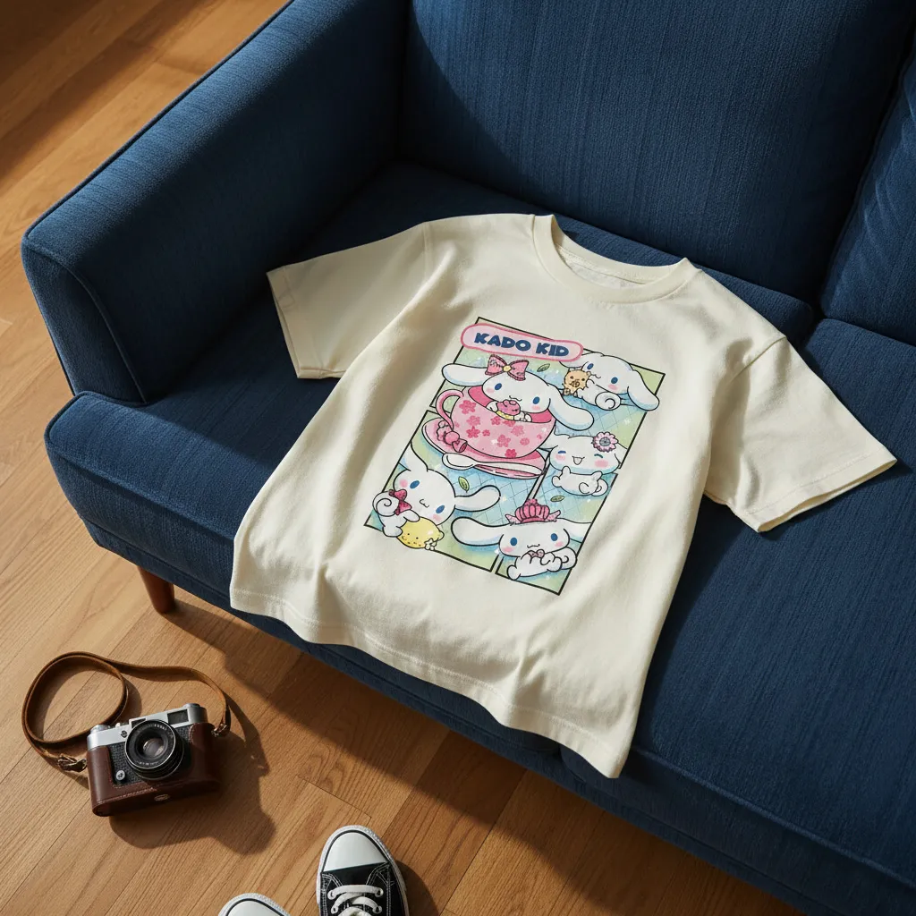 Áo thun bé trai Kado vải cotton thoáng mát thấm hút tốt hoạt hình cute in artwork 2971_thumbnail_6