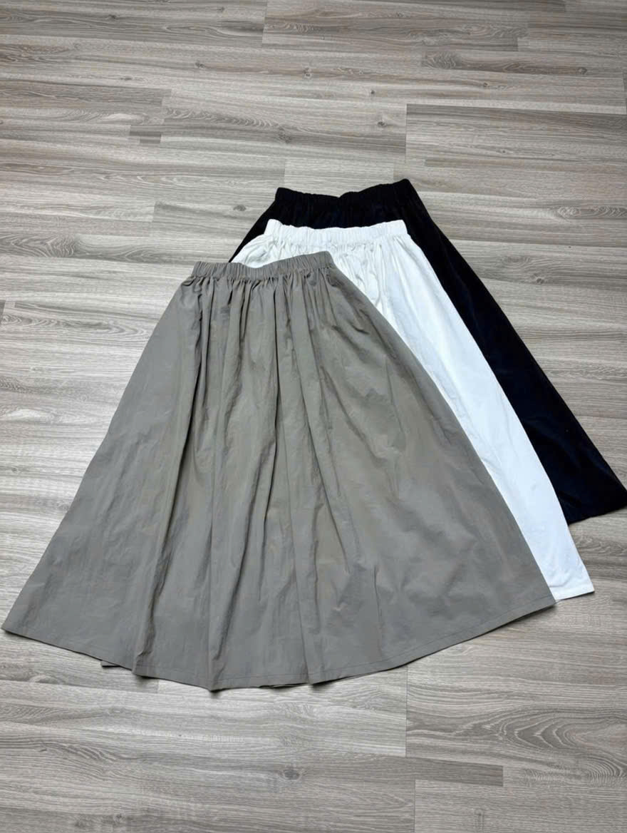 Chân váy dài lưng thun ( RÊU )_thumbnail_1