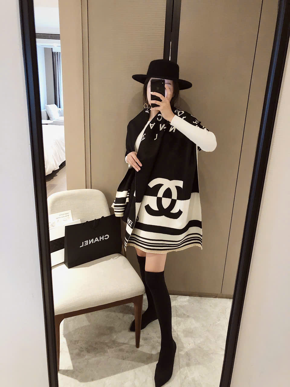 khan dạ  hiệu chanel