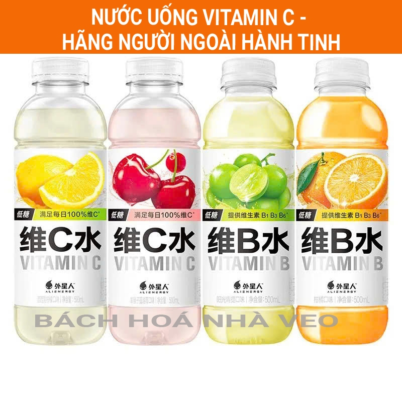 Nước uống bổ sung vitamin C hiệu người ngoài hành tinh