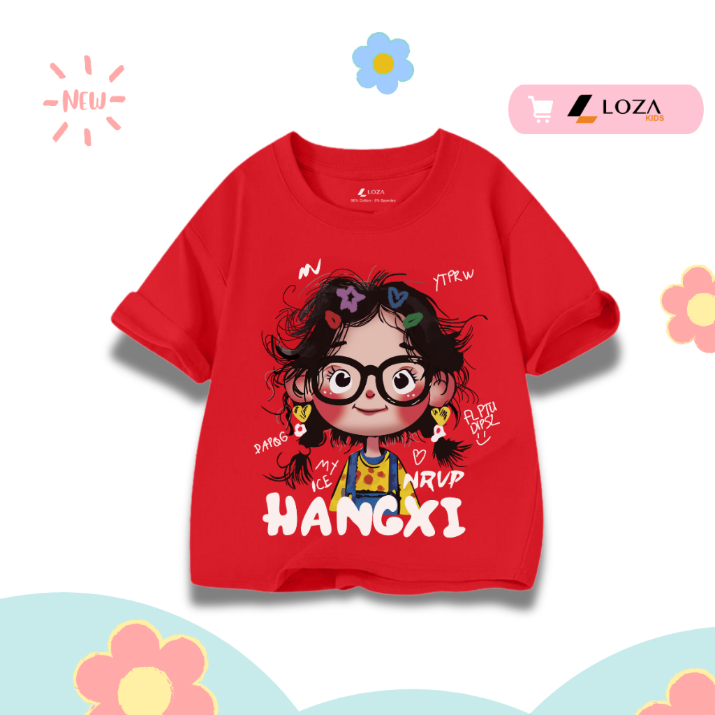 Áo phông bé gái in hình 'Cô gái Hang-xi' -Loza Kids AT3126_thumbnail_2