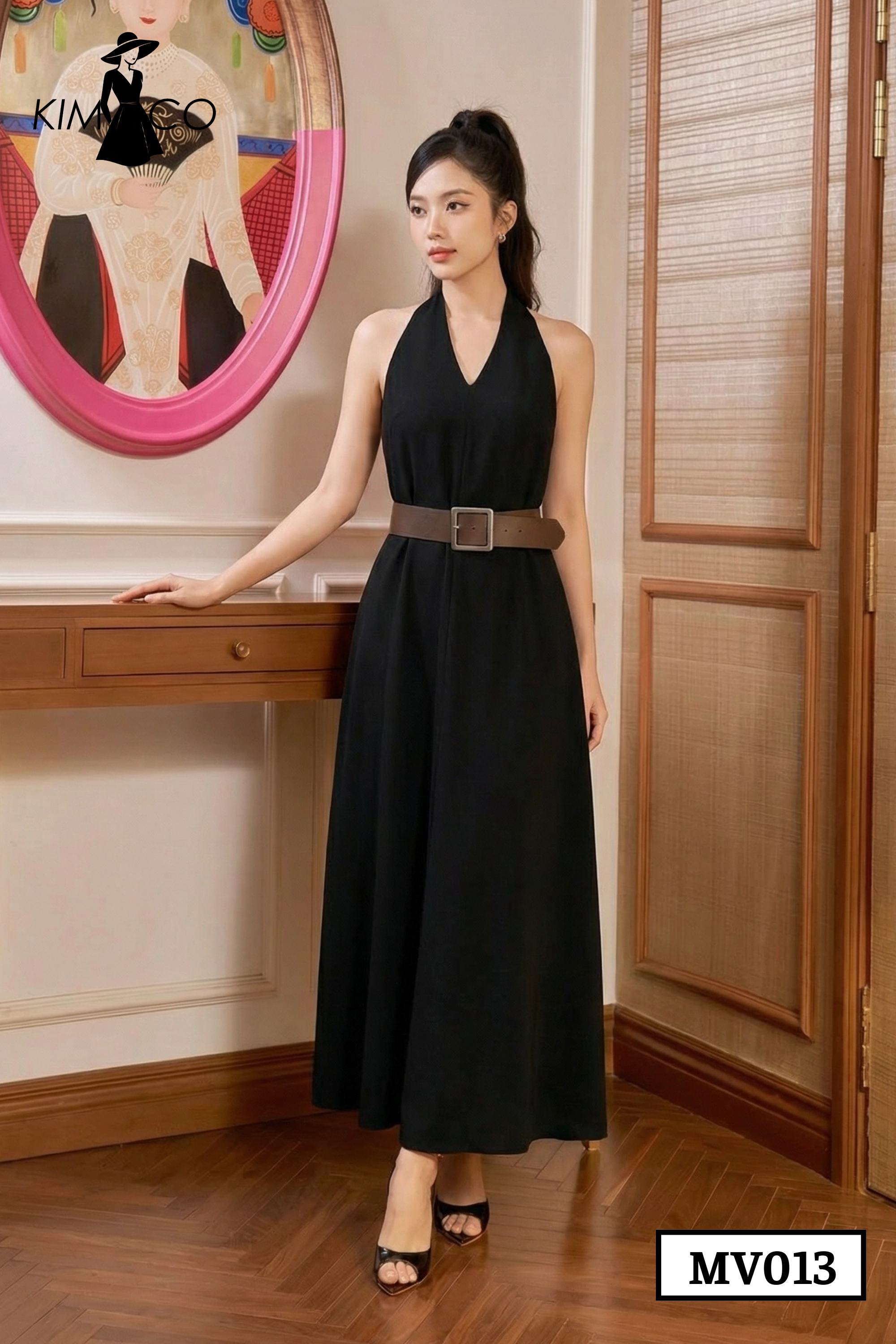 Đầm Yếm Đen Thanh Lịch - MV013