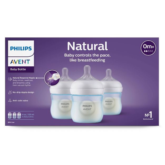 Bình avent 125ml sét 3