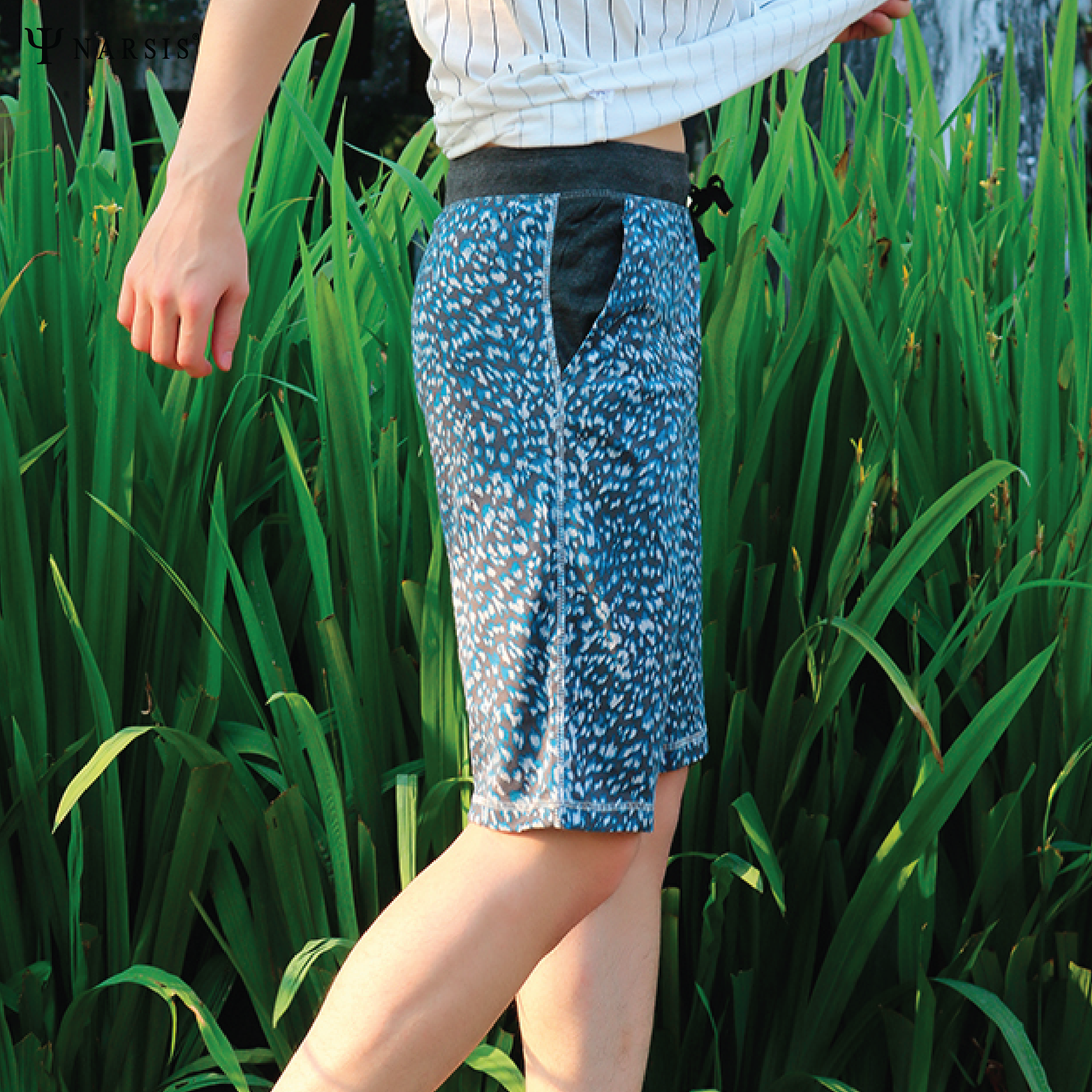 QUẦN SHORT NAM QDN13001 NARSIS CHẤT LIỆU THOÁNG MÁT, DỄ CHỊU, THOẢI MÁI CẢ NGÀY, DỄ VẬN ĐỘNG