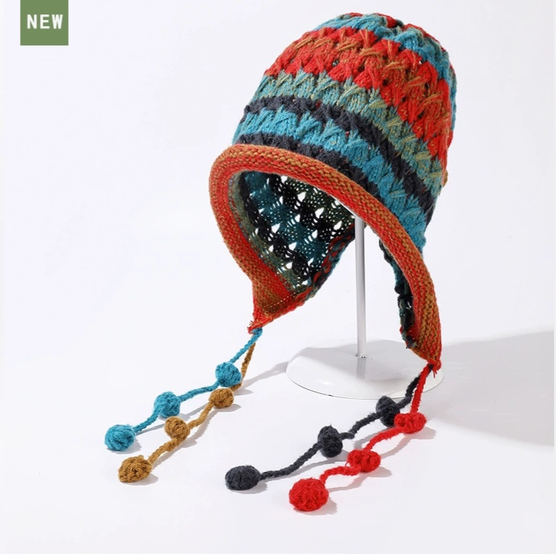 Mũ len tua rua Japan HZ2403